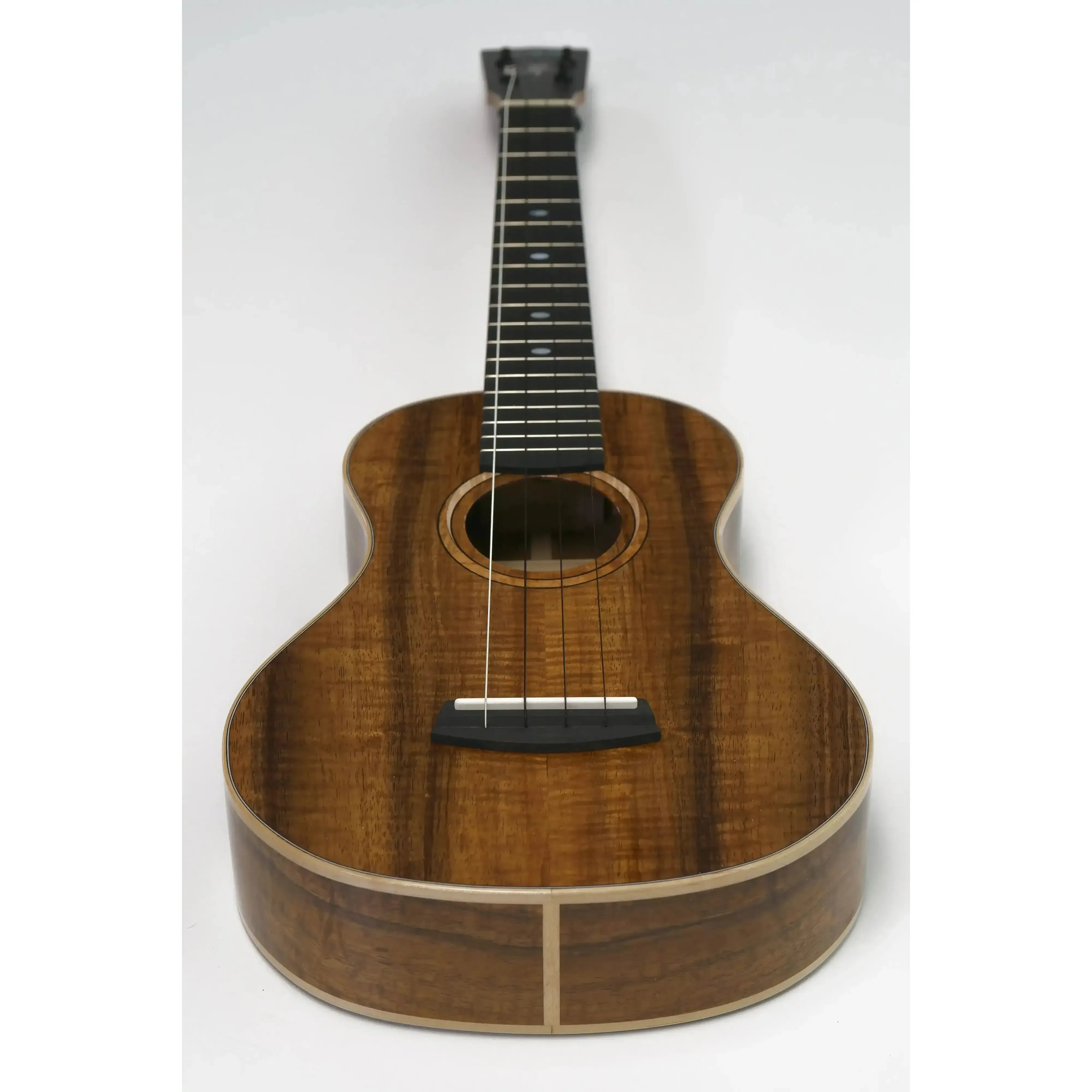 Kala Elite KOA-STG Solid Koa Super Tenor XL Ukulele - Image 4