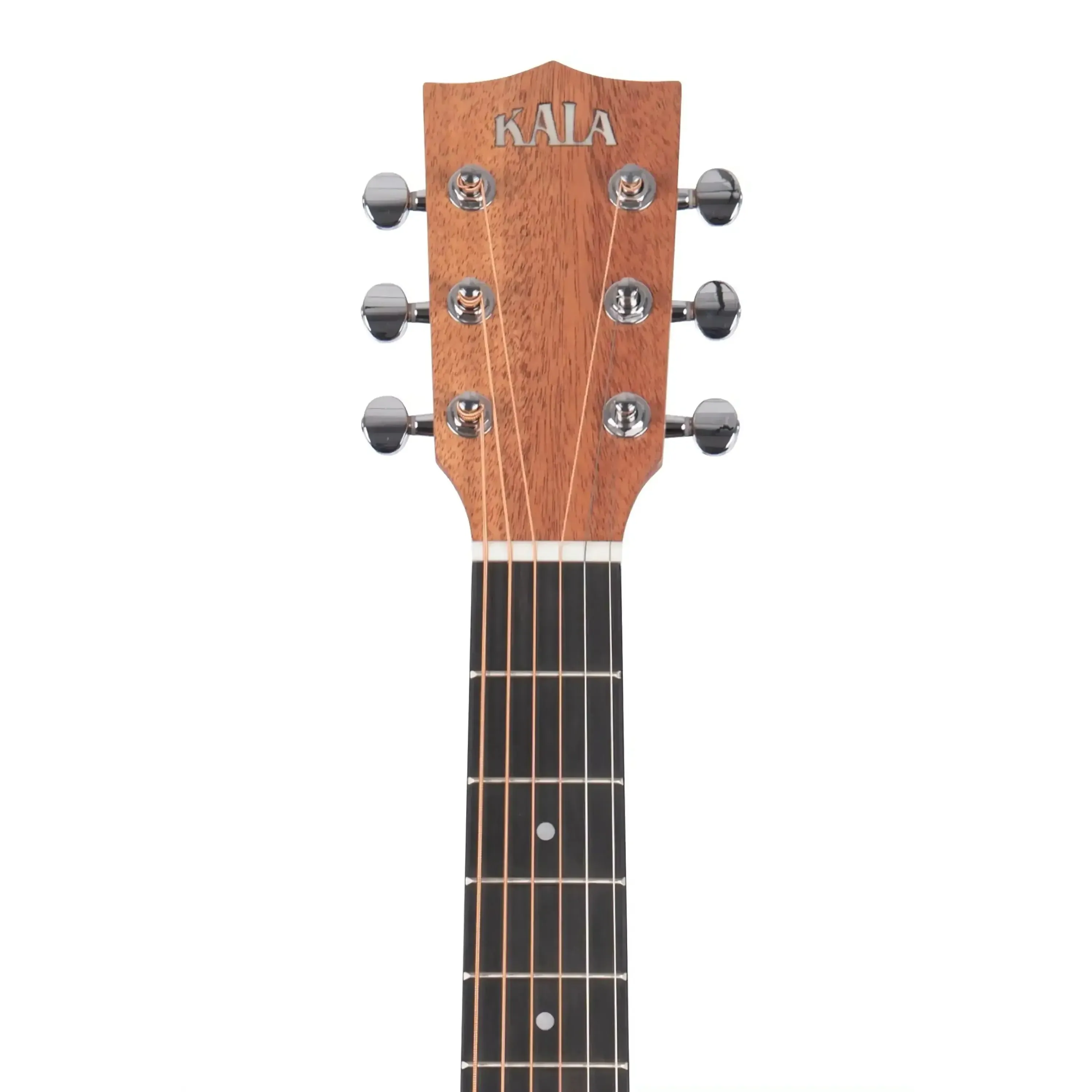 Kala GTR-OM-CMH Solid Cedar Top Mini Orchestra Guitar - Image 5