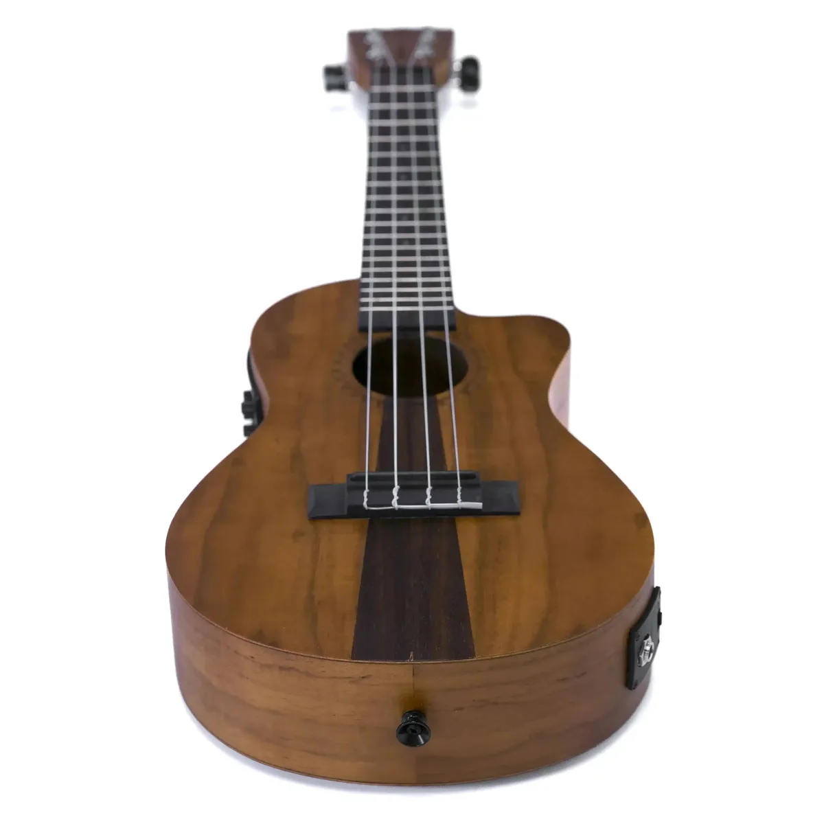 Kala Uke Like The Pros JT-C-CE Jati & Rosewood Concert Ukulele w/ EQ - Image 4