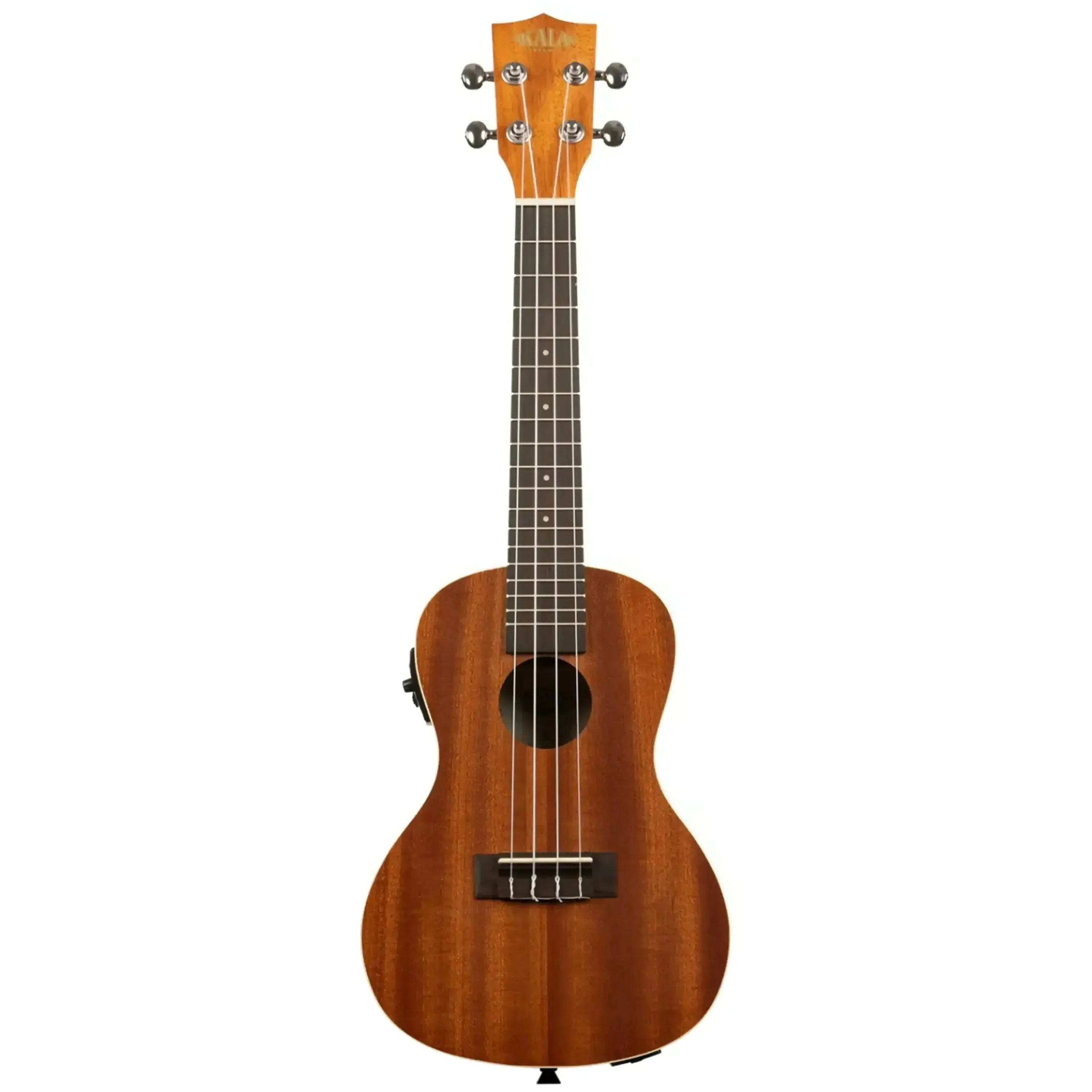 Kala KA-CE Satin Mahogany Concert Ukulele w/ EQ - Image 3