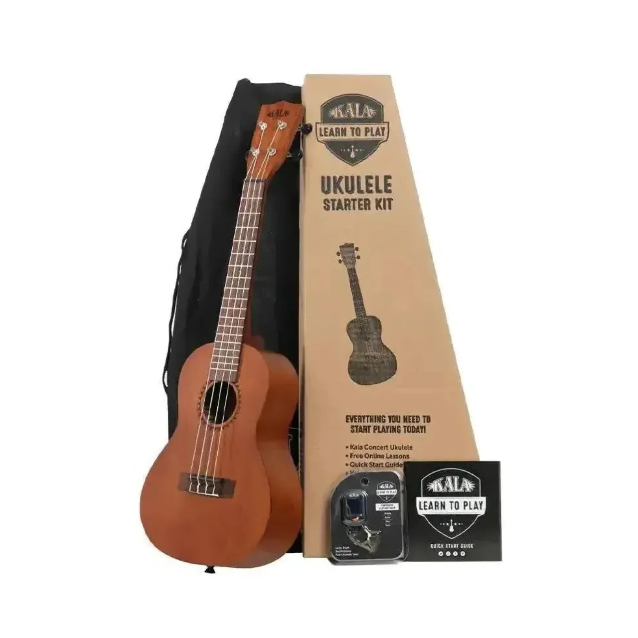Kala LTP-C Learn To Play Concert Ukulele Starter Kit