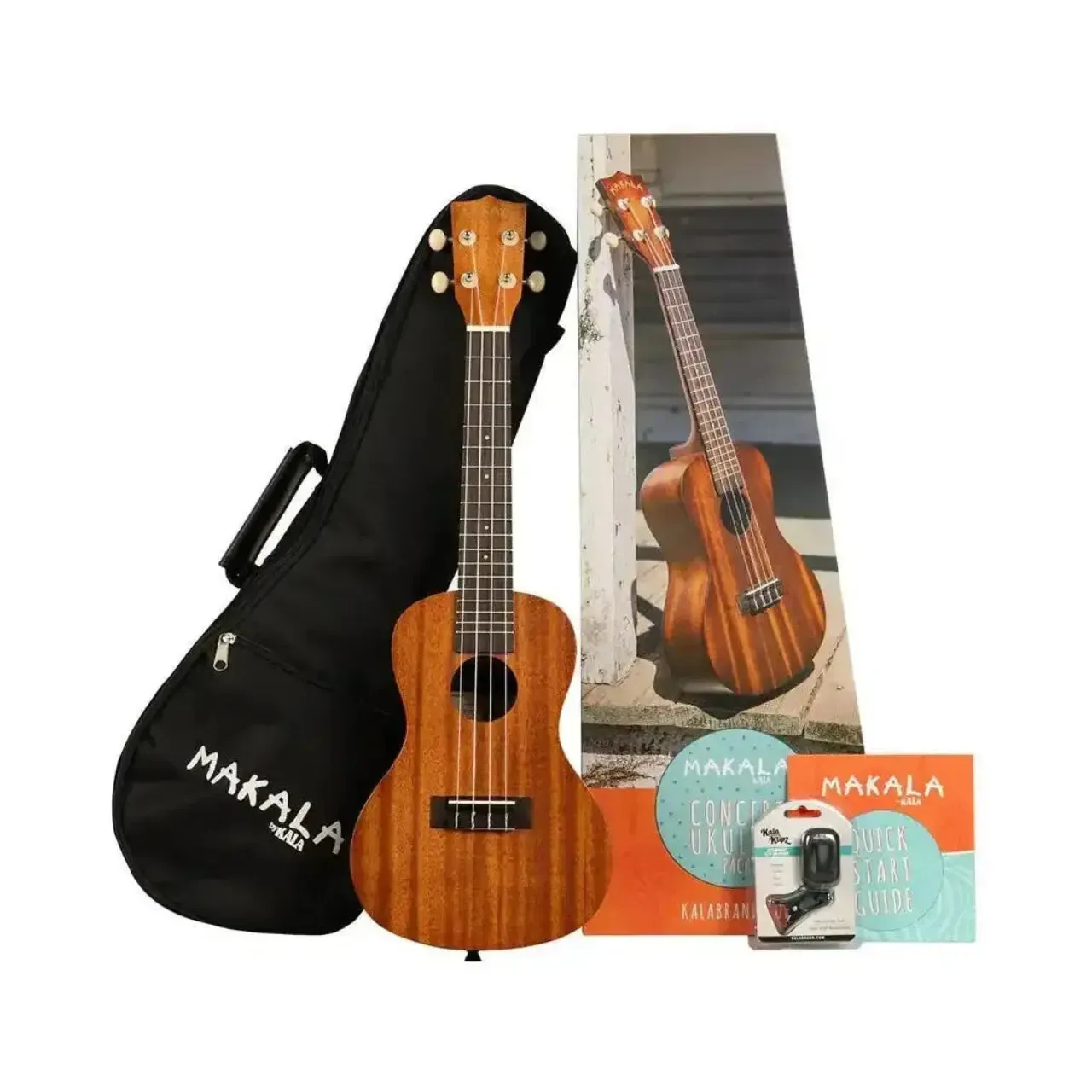 Kala Makala MK-C/PACK Mahogany Concert Ukulele Pack