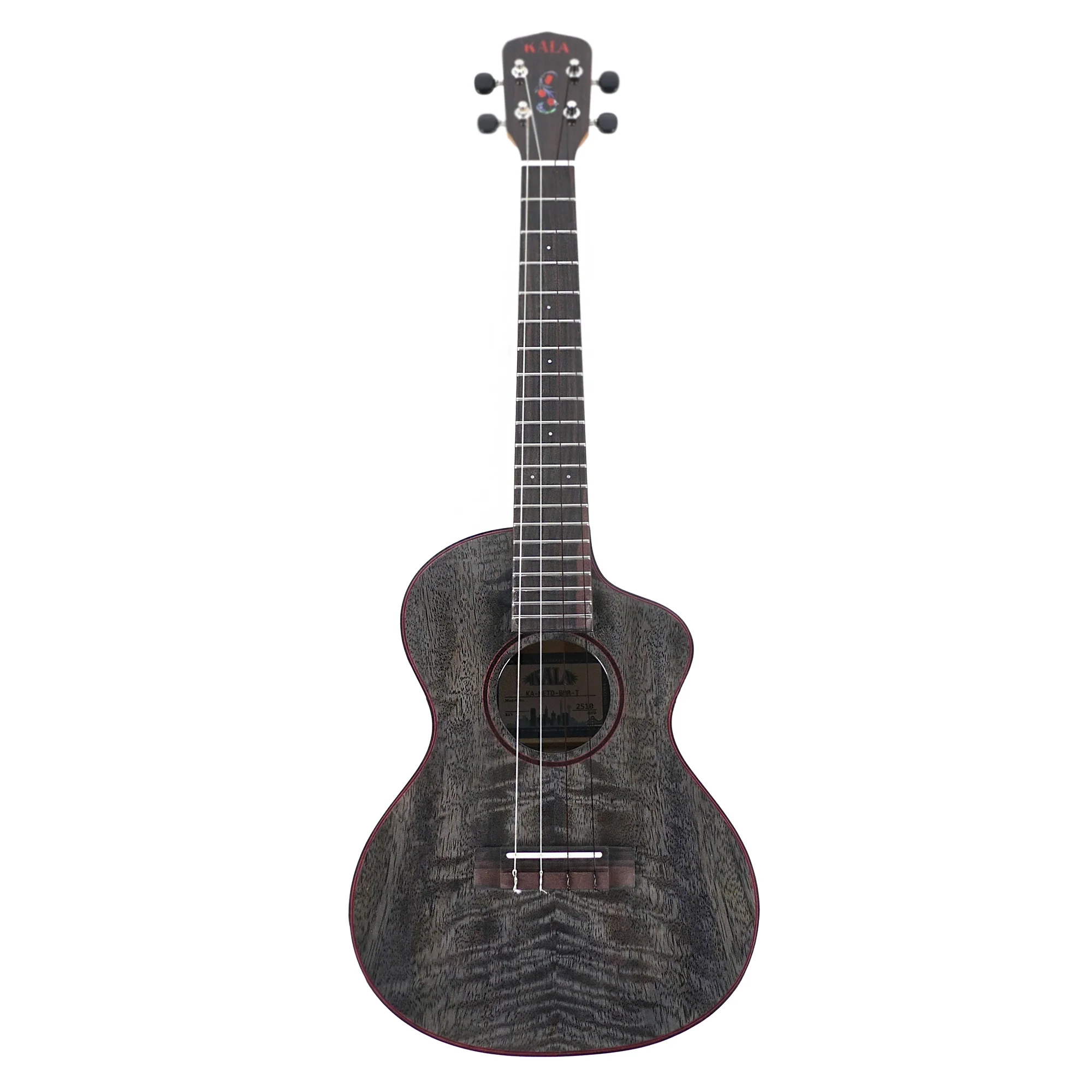 Kala METD-BMR-T Metropolitan Deluxe Black Night Mango Tenor Ukulele - Image 4