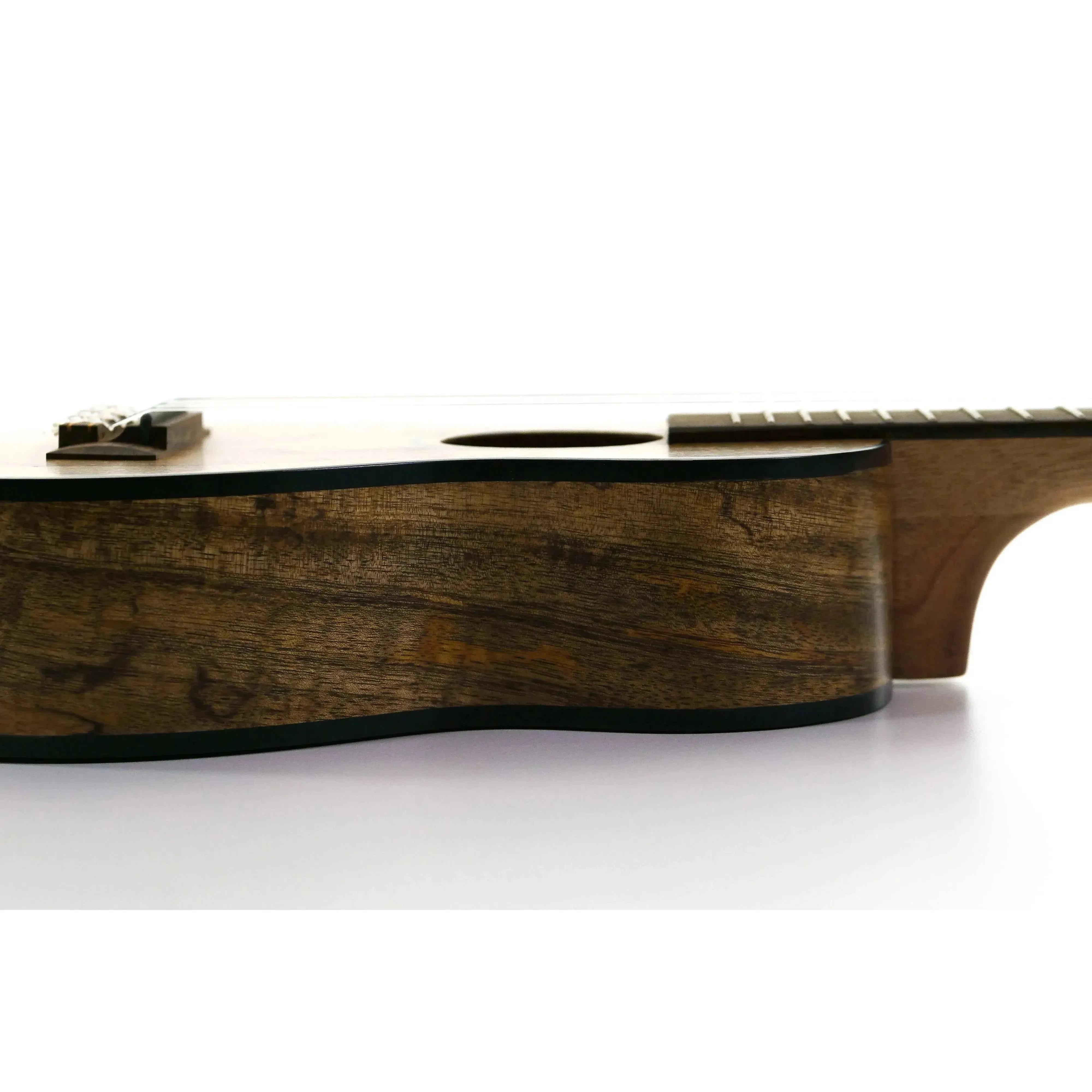 Kala MG-SLNG Spalted Mango Longneck Soprano Ukulele - Image 3