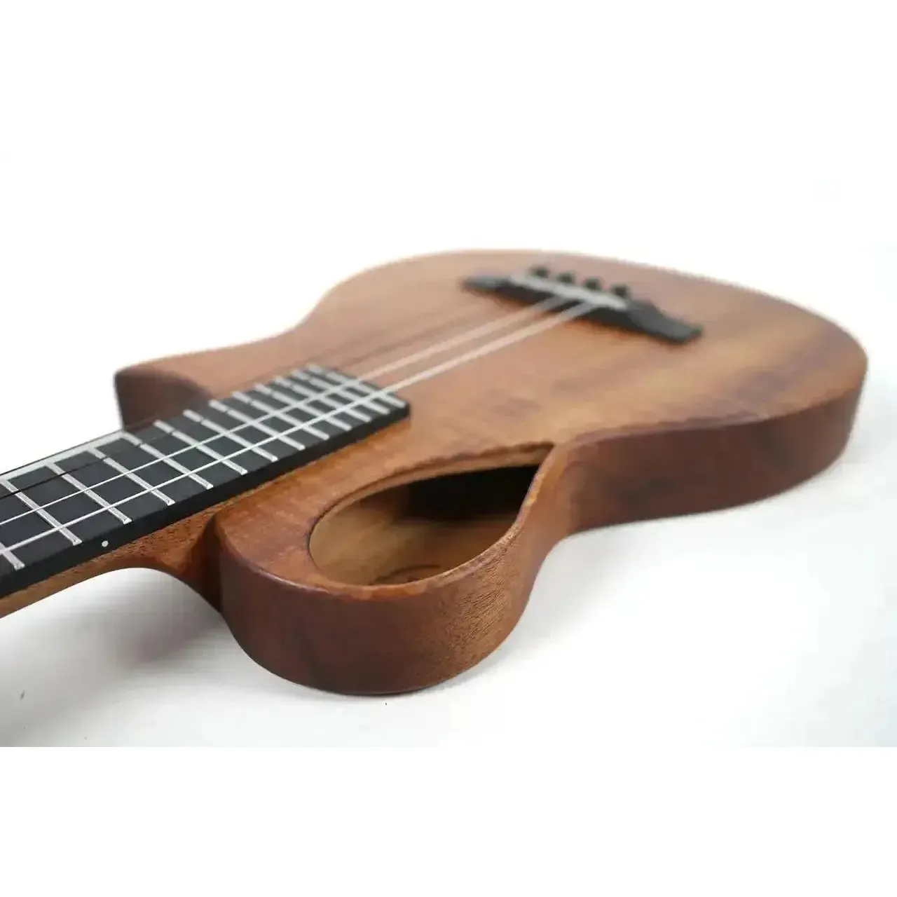 Kala NS-KOA-T Revelator Nautilus Hawaiian Koa Tenor Ukulele w/ Pickup - Image 4