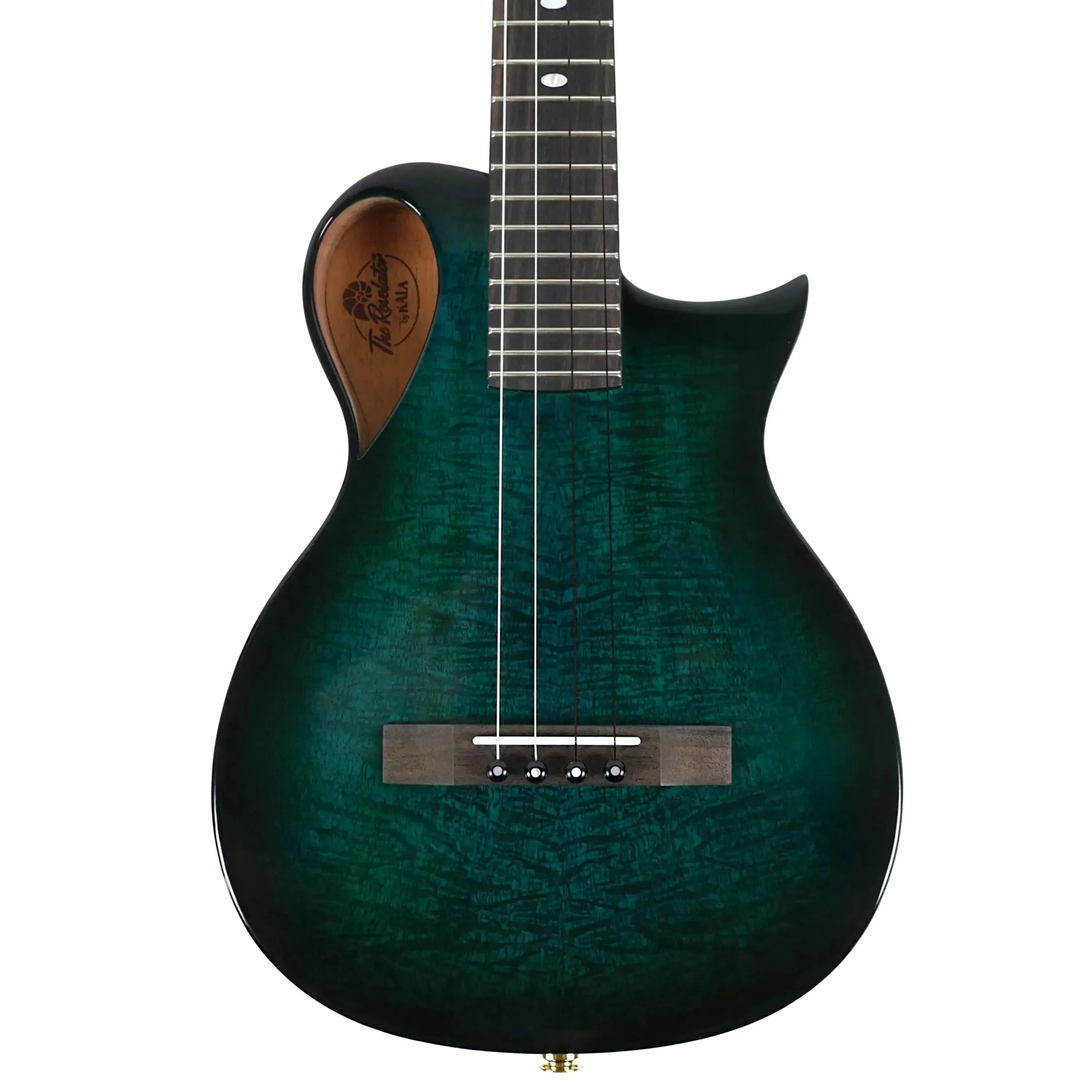 Kala NS-BLU-MNG-TE Revelator Nautilus Horizon Blue Lagoon Mango Tenor Ukulele w/ Pickup