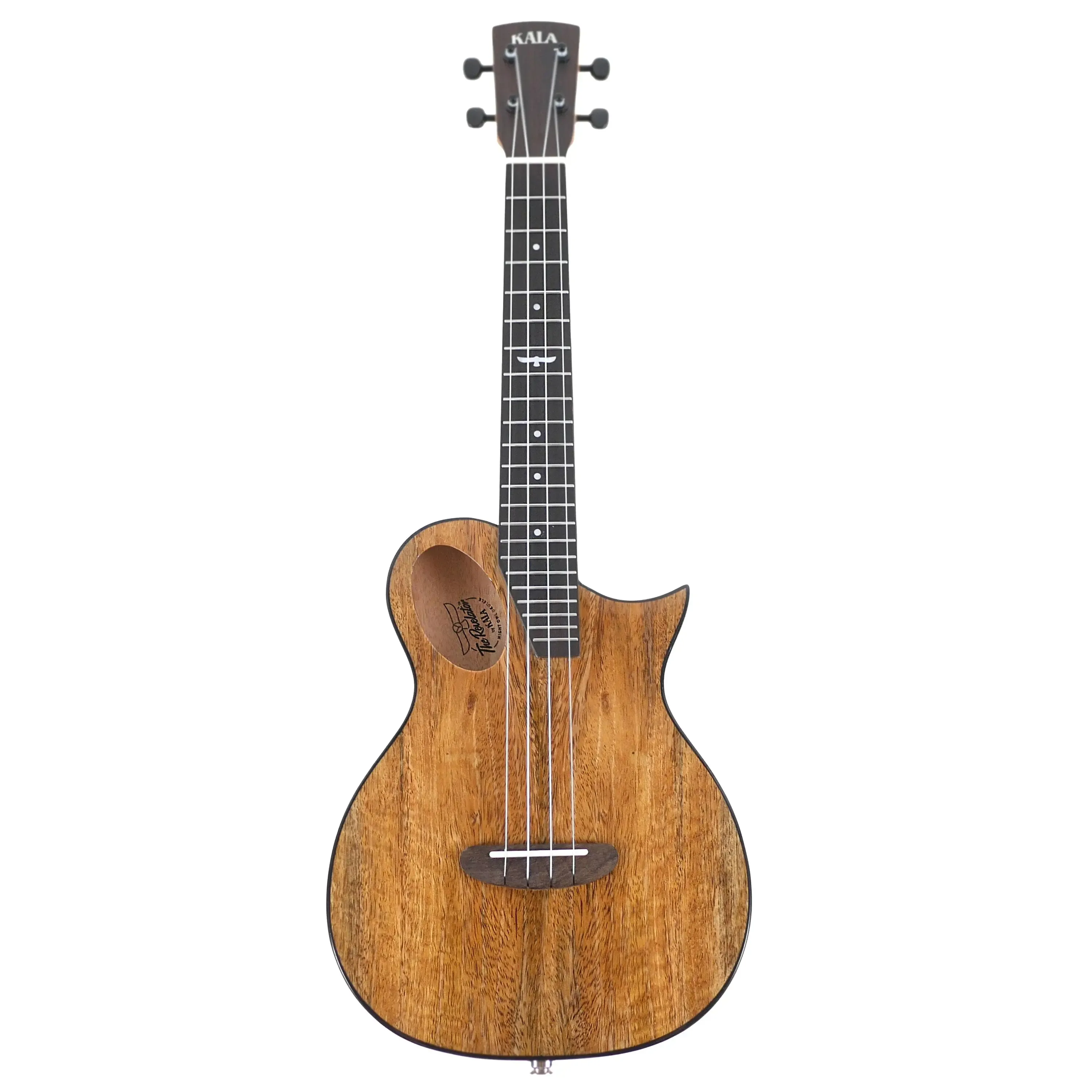 Kala OWL-MNG-TE Revelator Night Owl Mango Tenor Ukulele w/ Pickup - Image 4