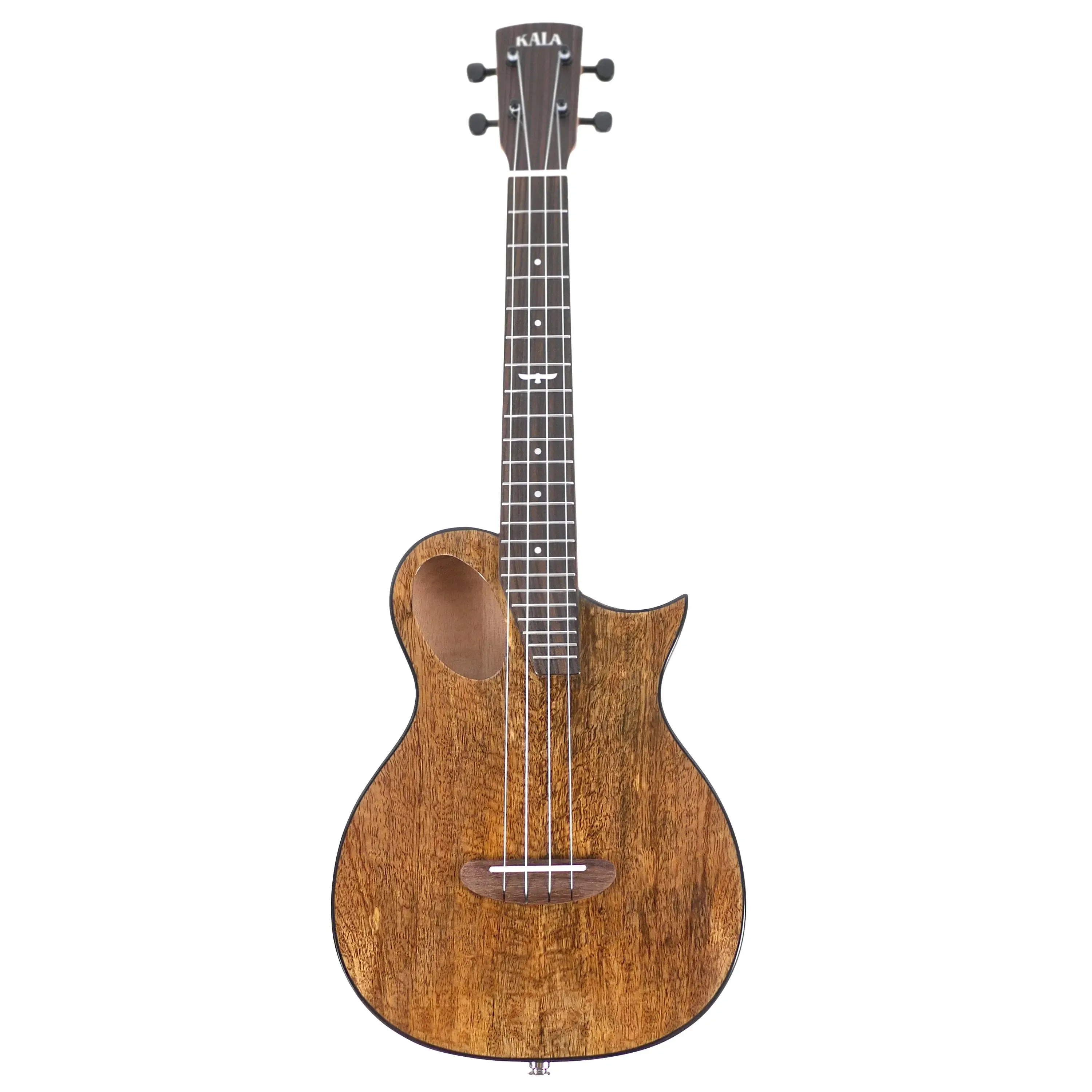Kala OWL-MNG-TE Revelator Night Owl Mango Tenor Ukulele w/ Pickup - Image 4