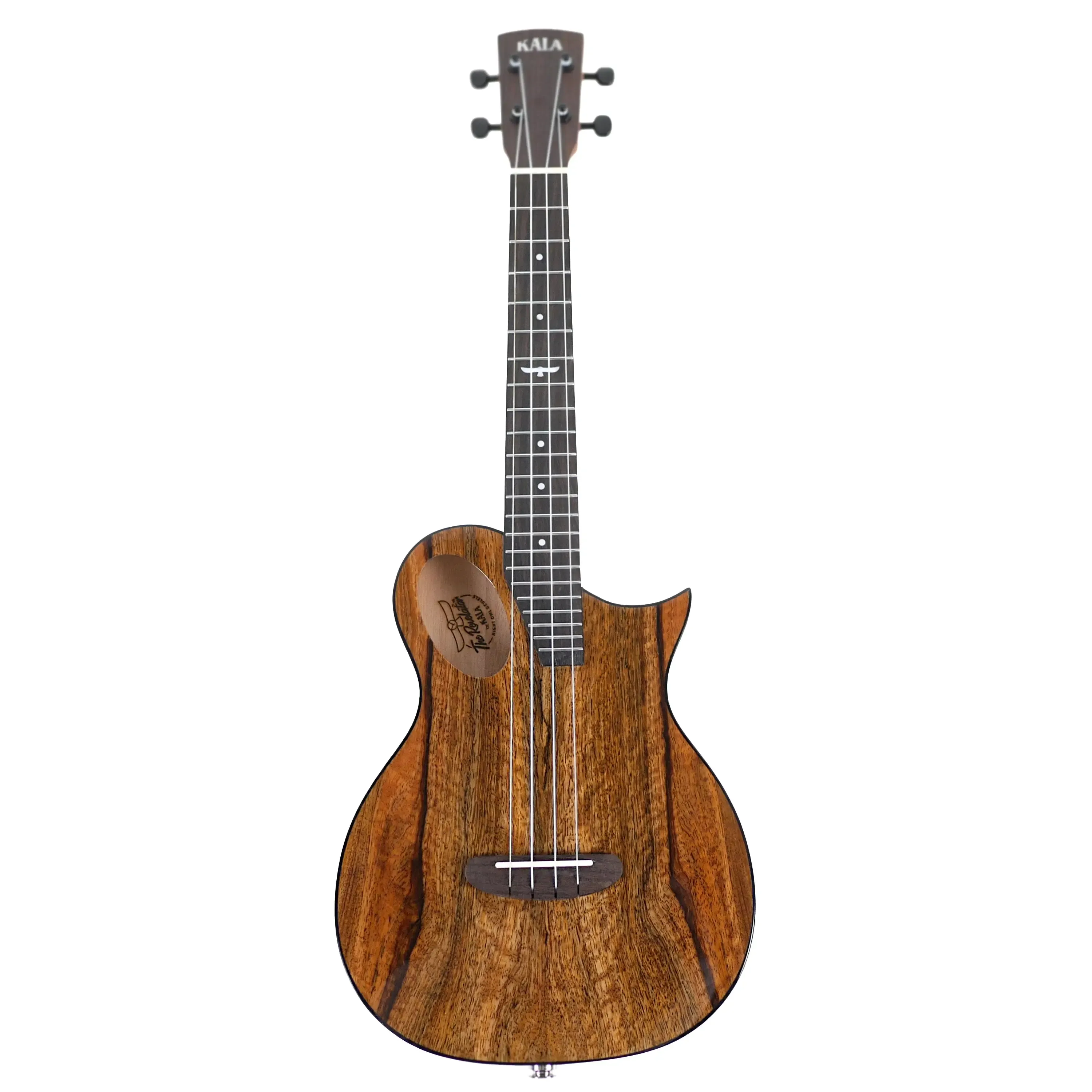 Kala OWL-MNG-TE Revelator Night Owl Mango Tenor Ukulele w/ Pickup - Image 4