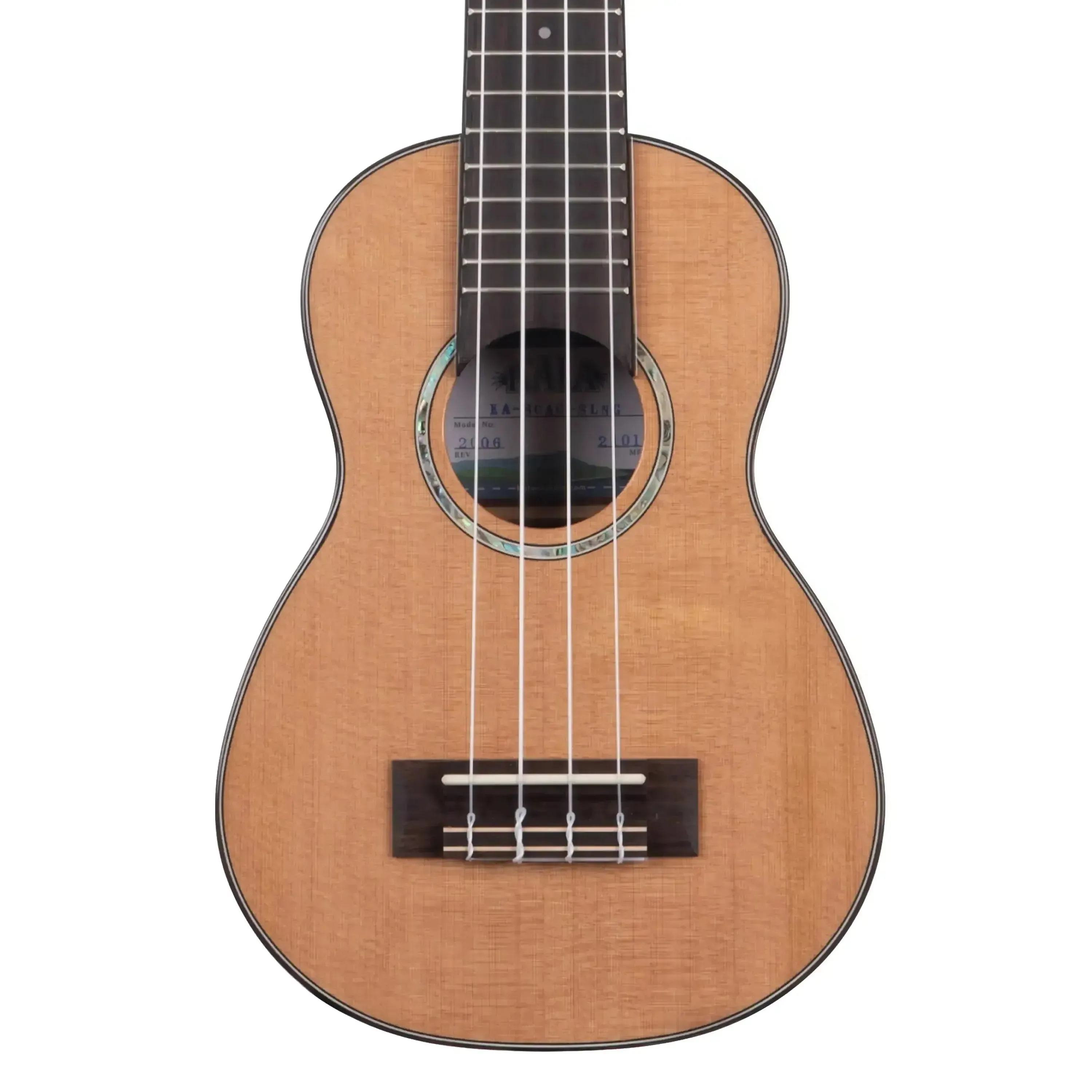 Kala SCAC-SLNG Solid Cedar Top Longneck Soprano Ukulele