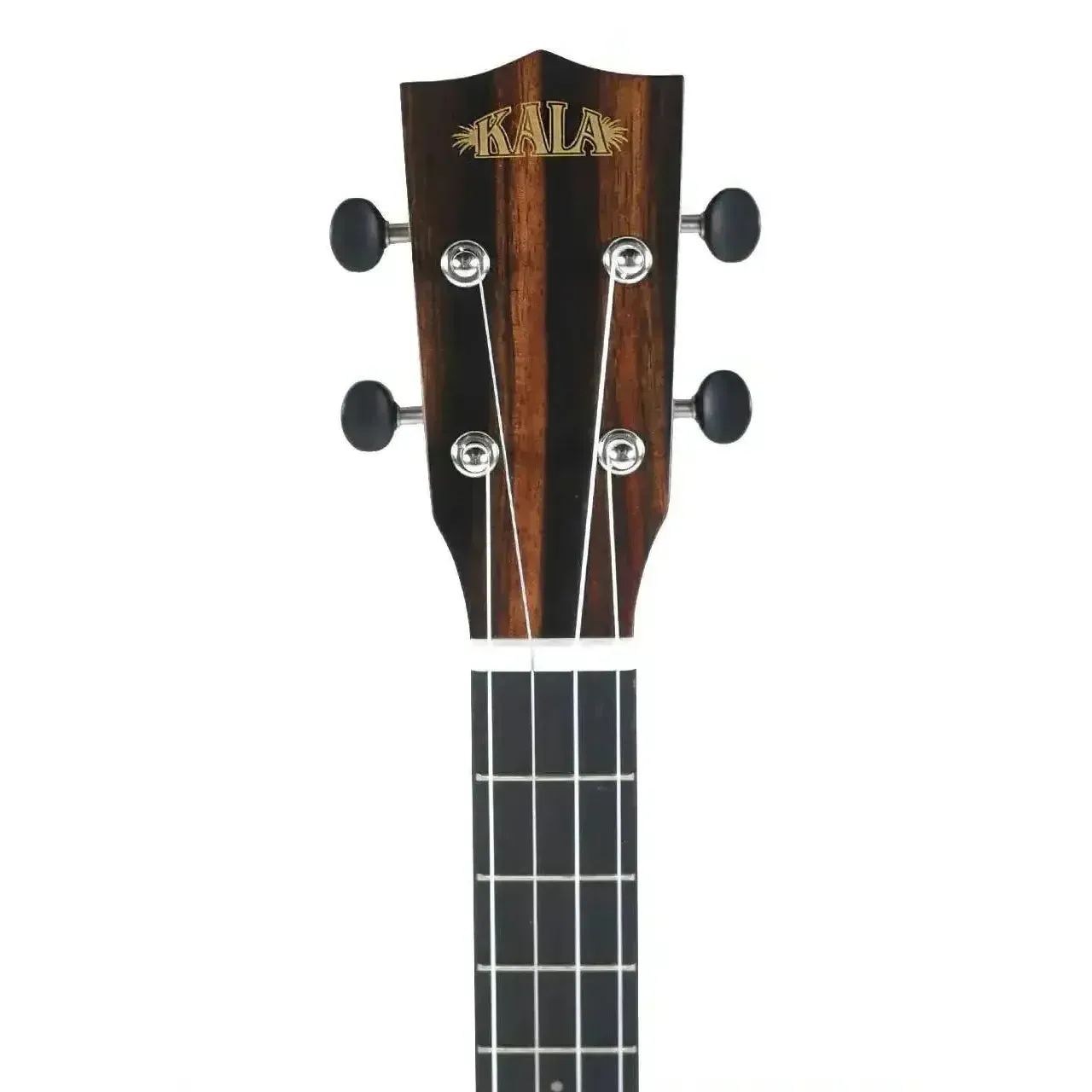 Kala SSEBY-B Solid Spruce & Striped Ebony Baritone Ukulele - Image 5