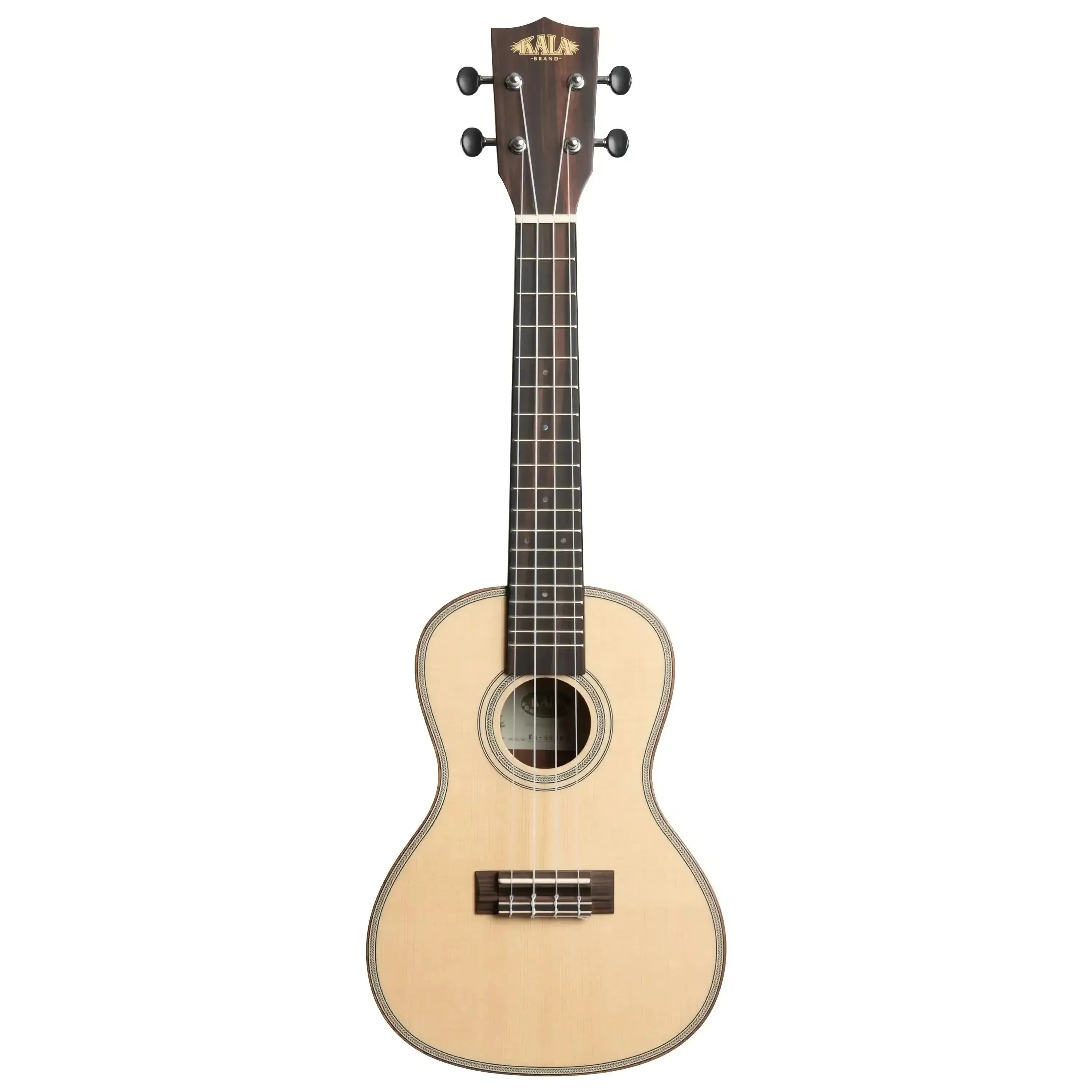 Kala SSEBY-C Solid Spruce Top Concert Ukulele - Image 3