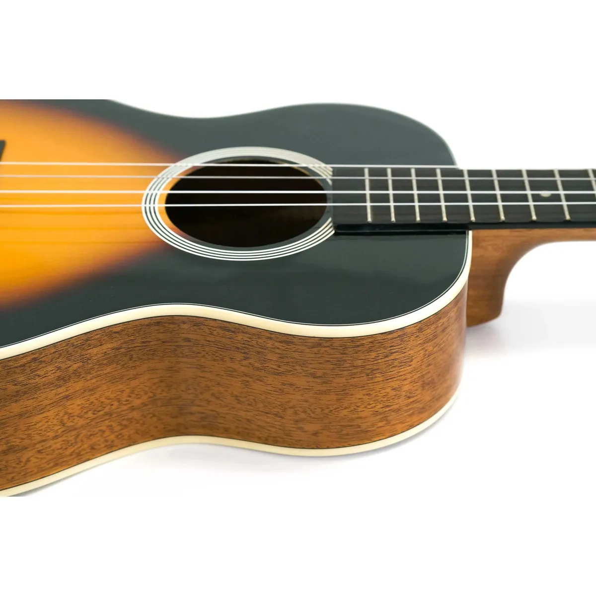 Kala Uke Like The Pros SSMHG-B Sunburst Baritone Ukulele - Image 3