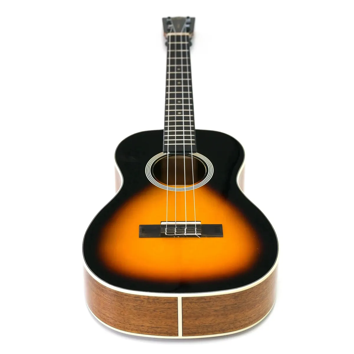 Kala Uke Like The Pros SSMHG-B Sunburst Baritone Ukulele - Image 4