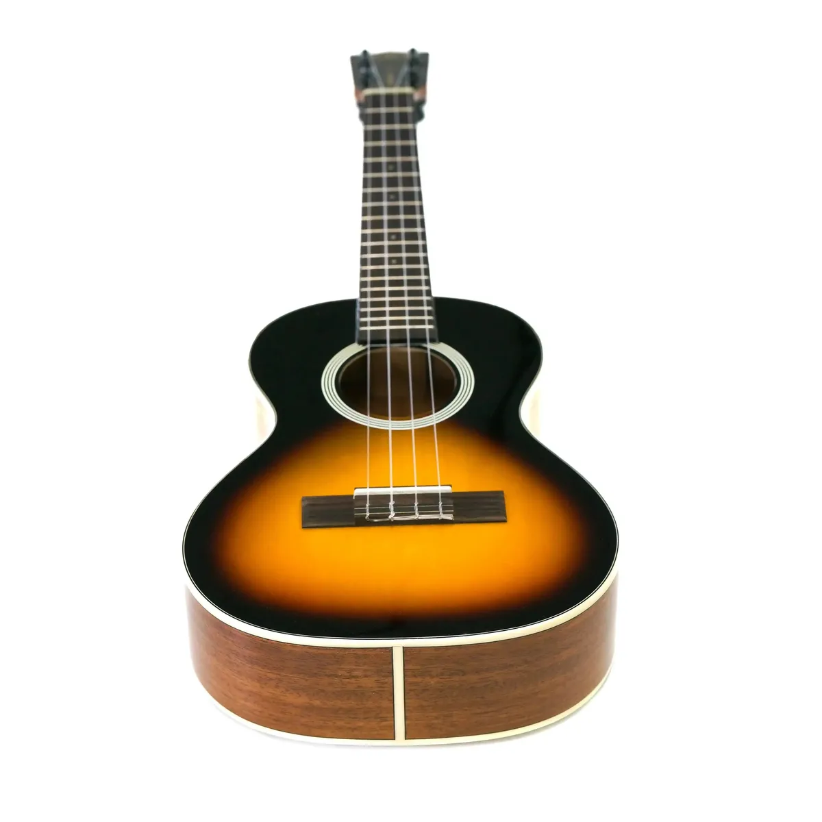 Kala Uke Like The Pros SSMHG-T Sunburst Tenor Ukulele - Image 4