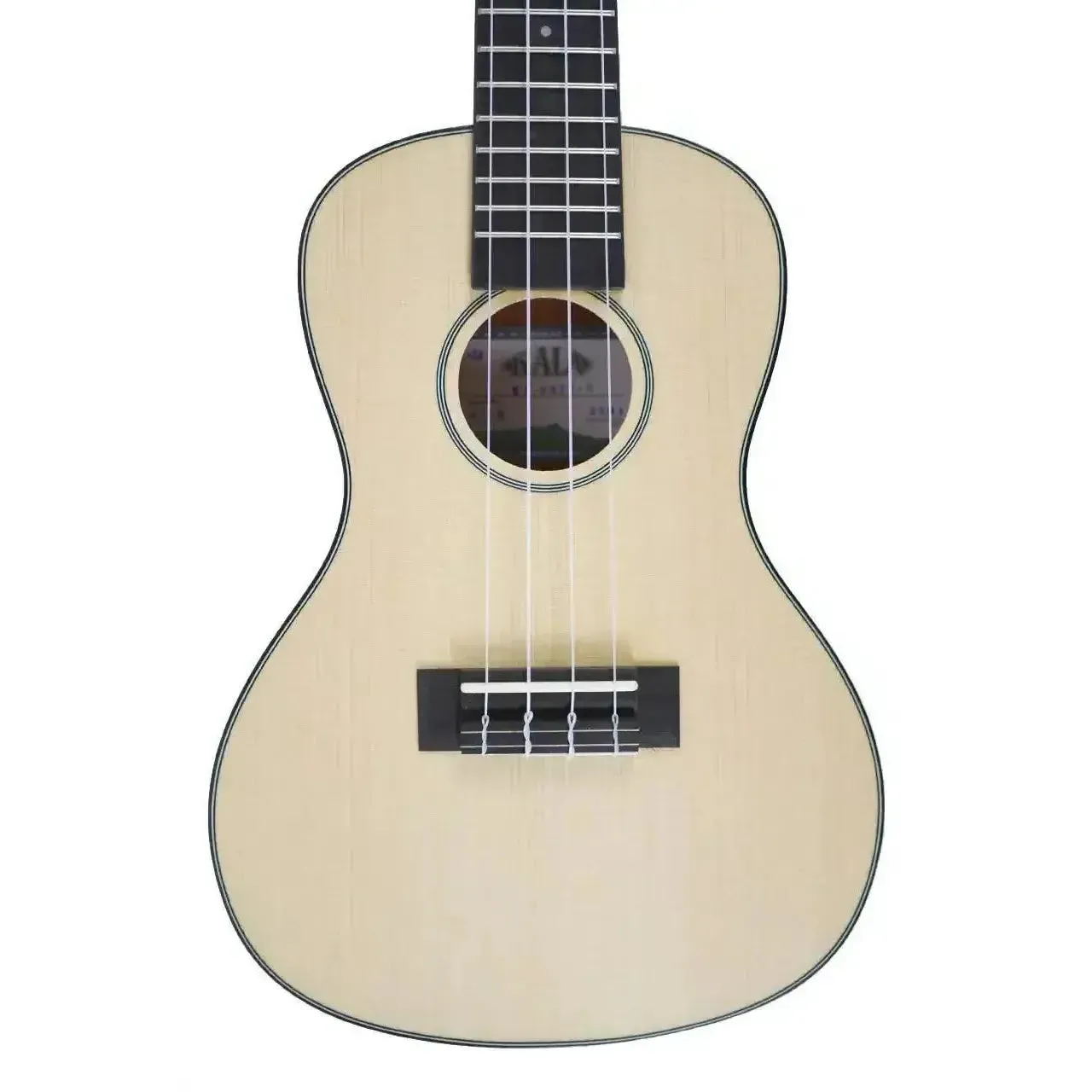 Kala SSTU-C Solid Spruce Top Travel Thin Body Concert Ukulele
