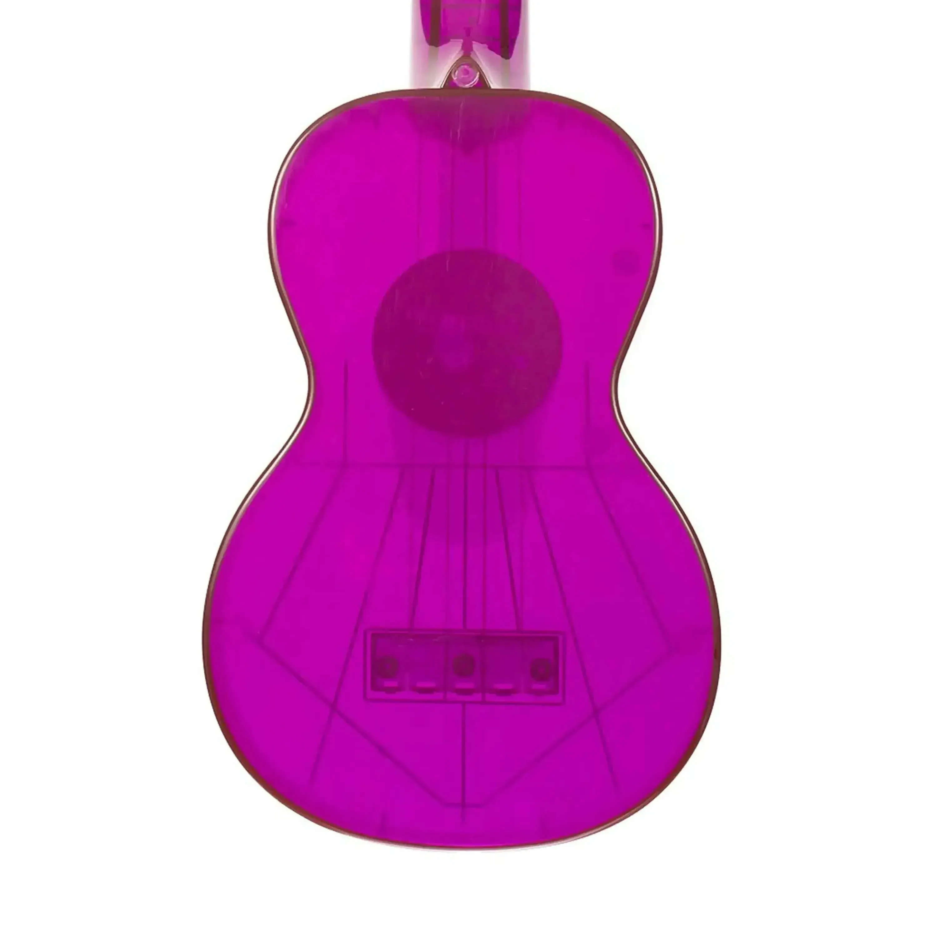 Kala SWF-PL Waterman Fluorescent Purple Soprano Ukulele - Image 2