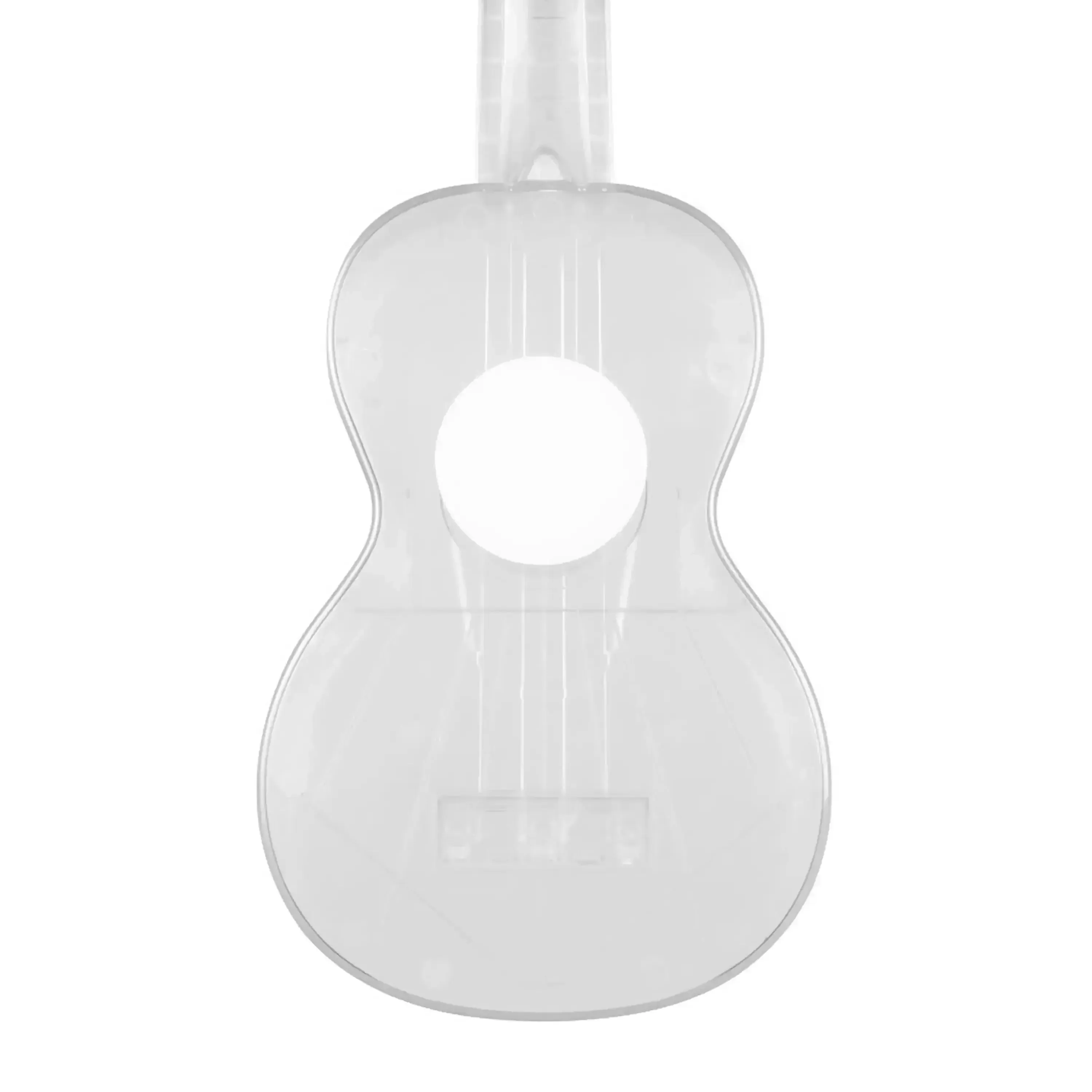 Kala SWT Waterman Transparent Clear Ice Soprano Ukulele - Image 2