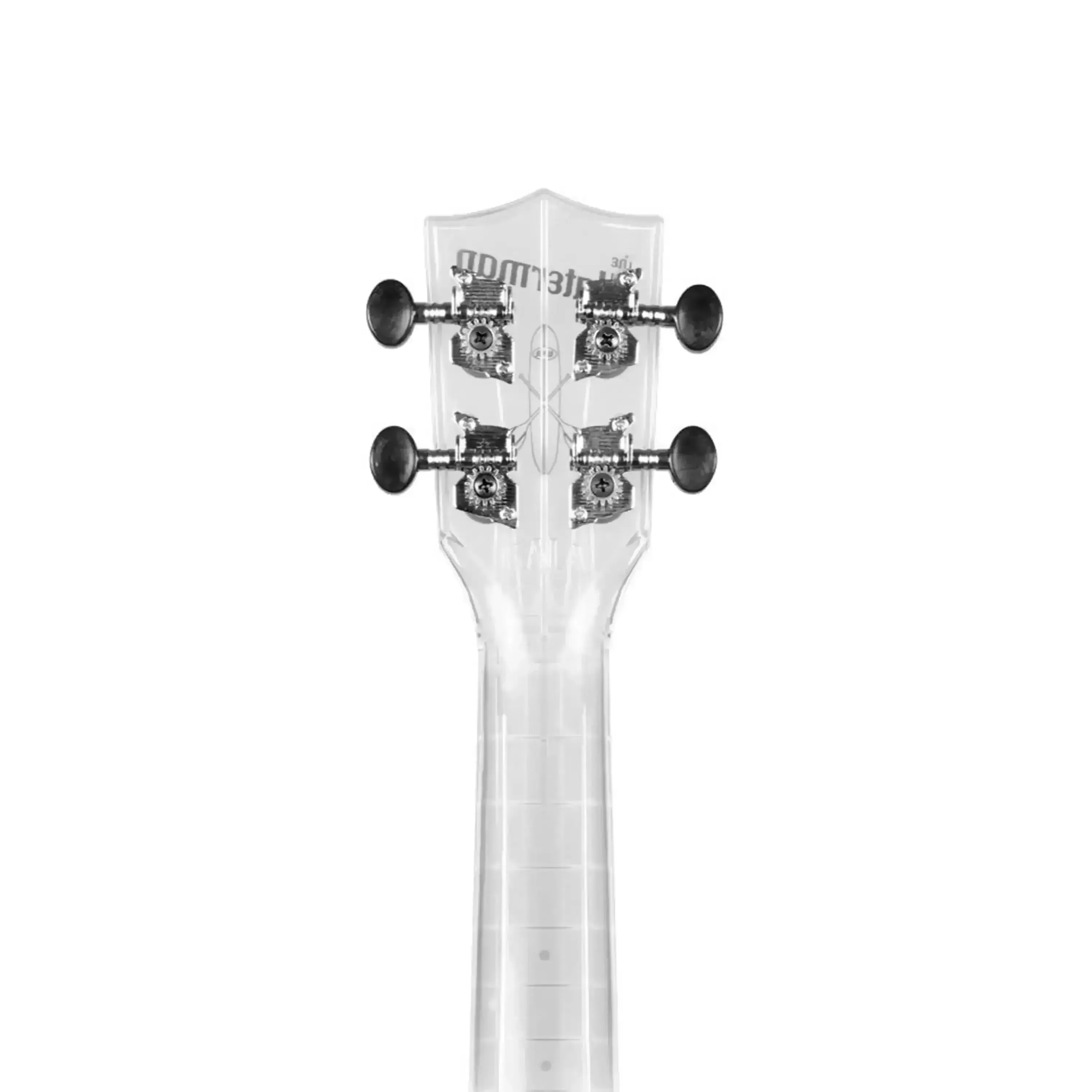 Kala SWT Waterman Transparent Clear Ice Soprano Ukulele - Image 5