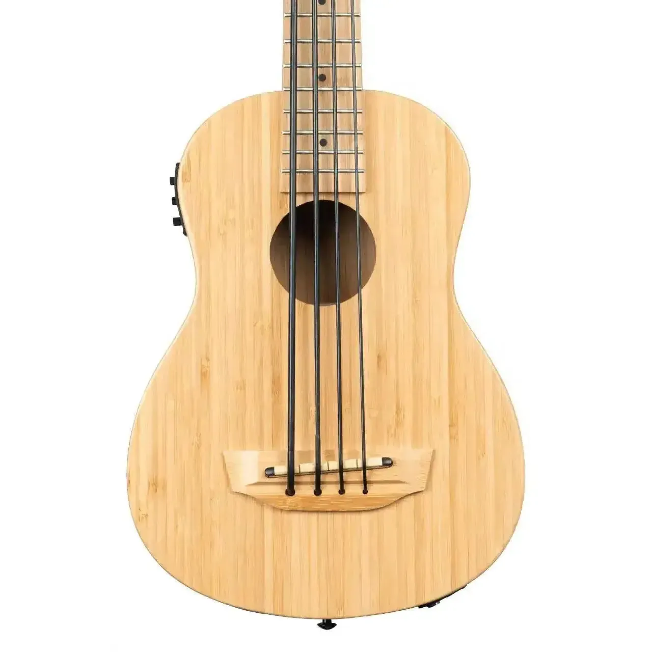 Kala UBASS-BMB-FS Solid Bamboo U•BASS w/ Pickup