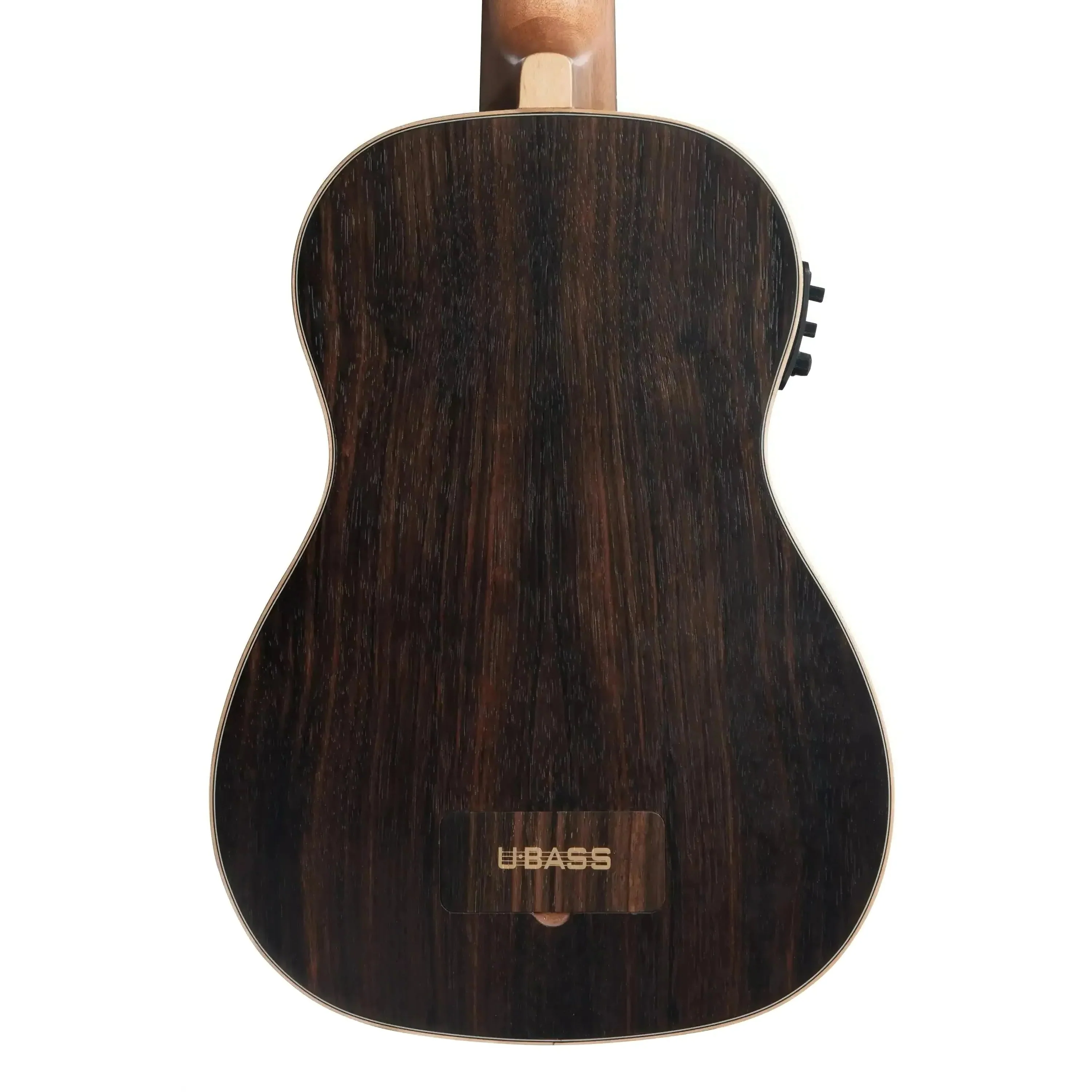 Kala UBASS-EBY-FS Striped Ebony Fretted Acoustic-Electric U•BASS - Image 2