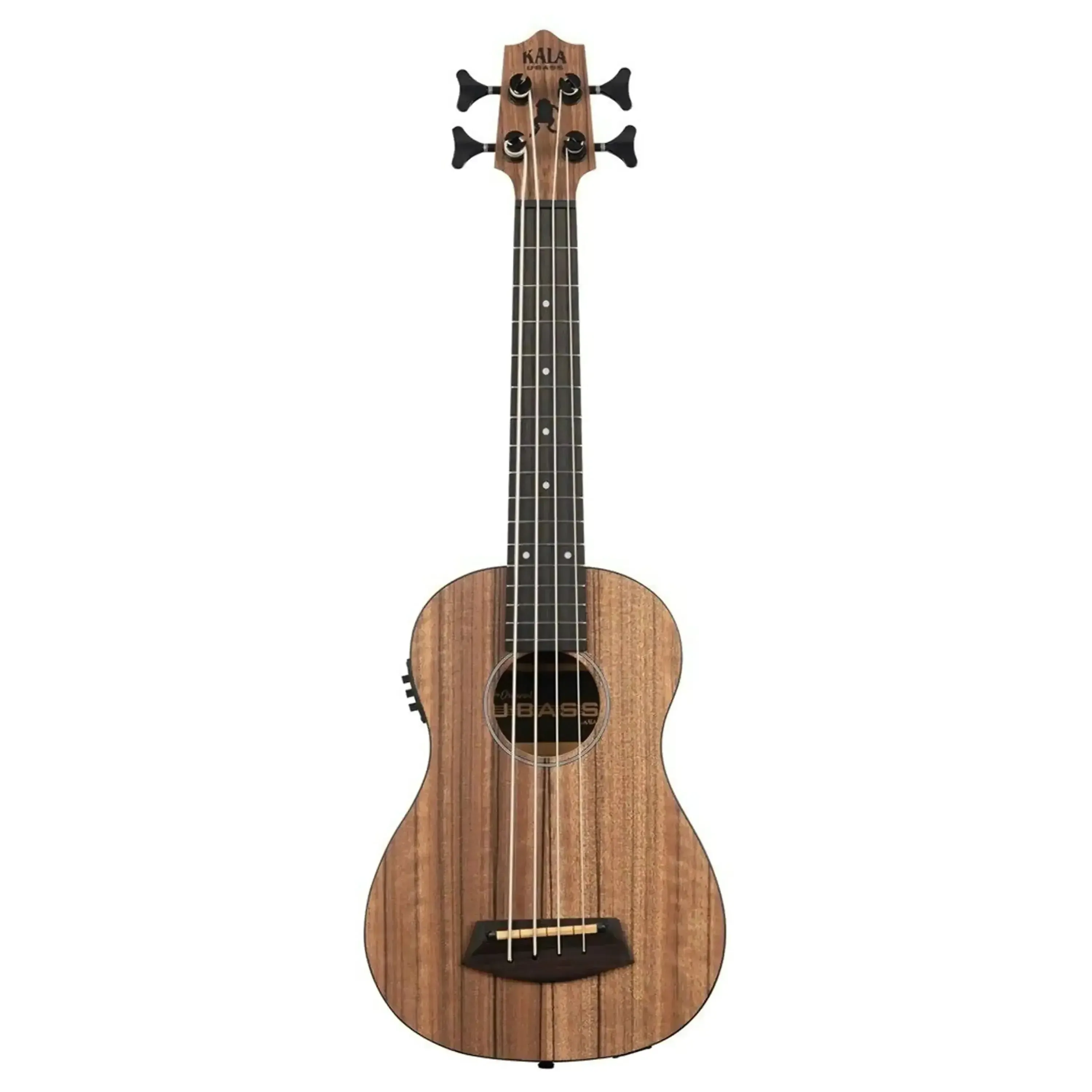 Kala UBASS-PW-FS Pacific Walnut Fretted Acoustic-Electric U•BASS - Image 3