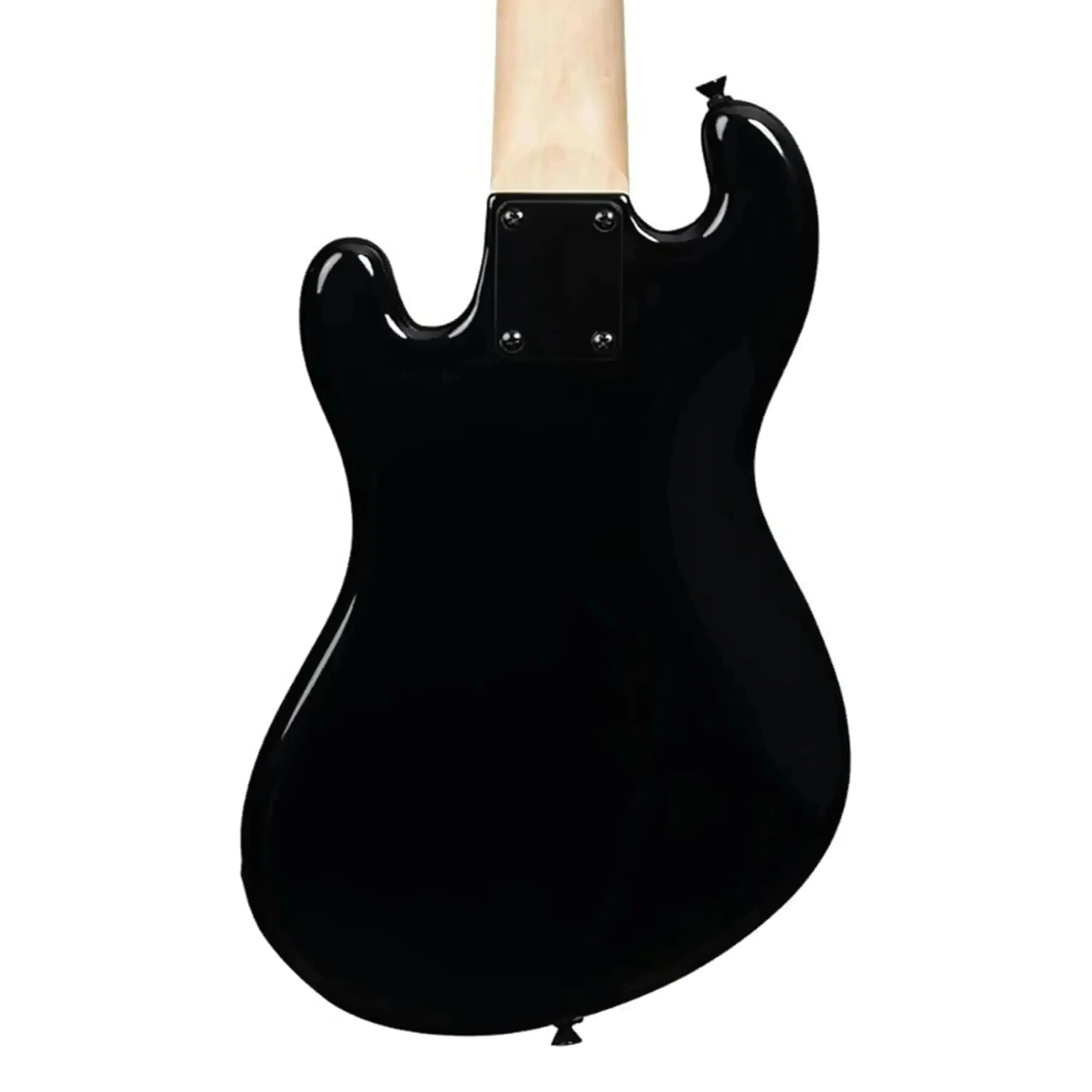 Kala UBASS-SB-BK-FS Jet Black Solid Body Fretted U•BASS - Image 2