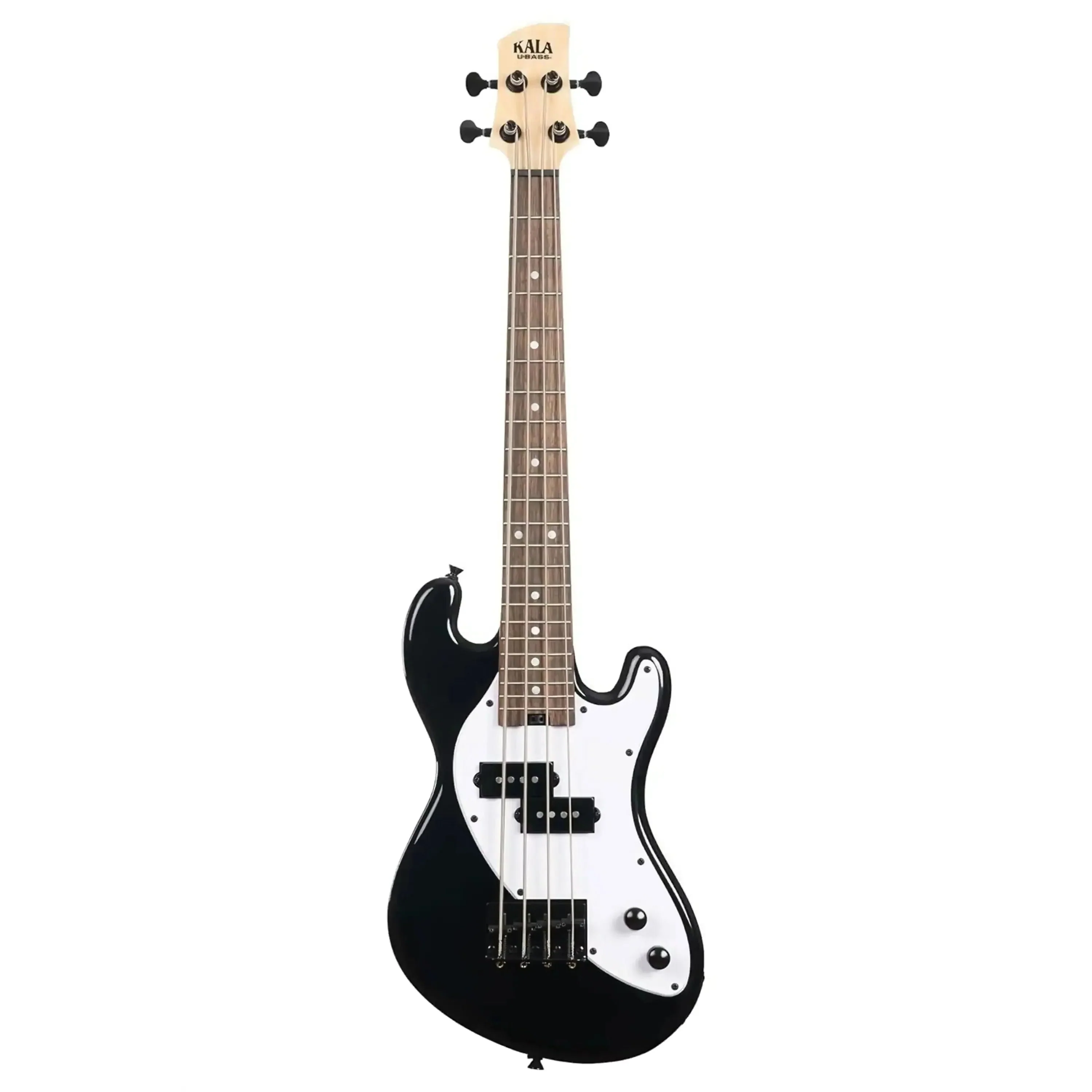 Kala UBASS-SB-BK-FS Jet Black Solid Body Fretted U•BASS - Image 3