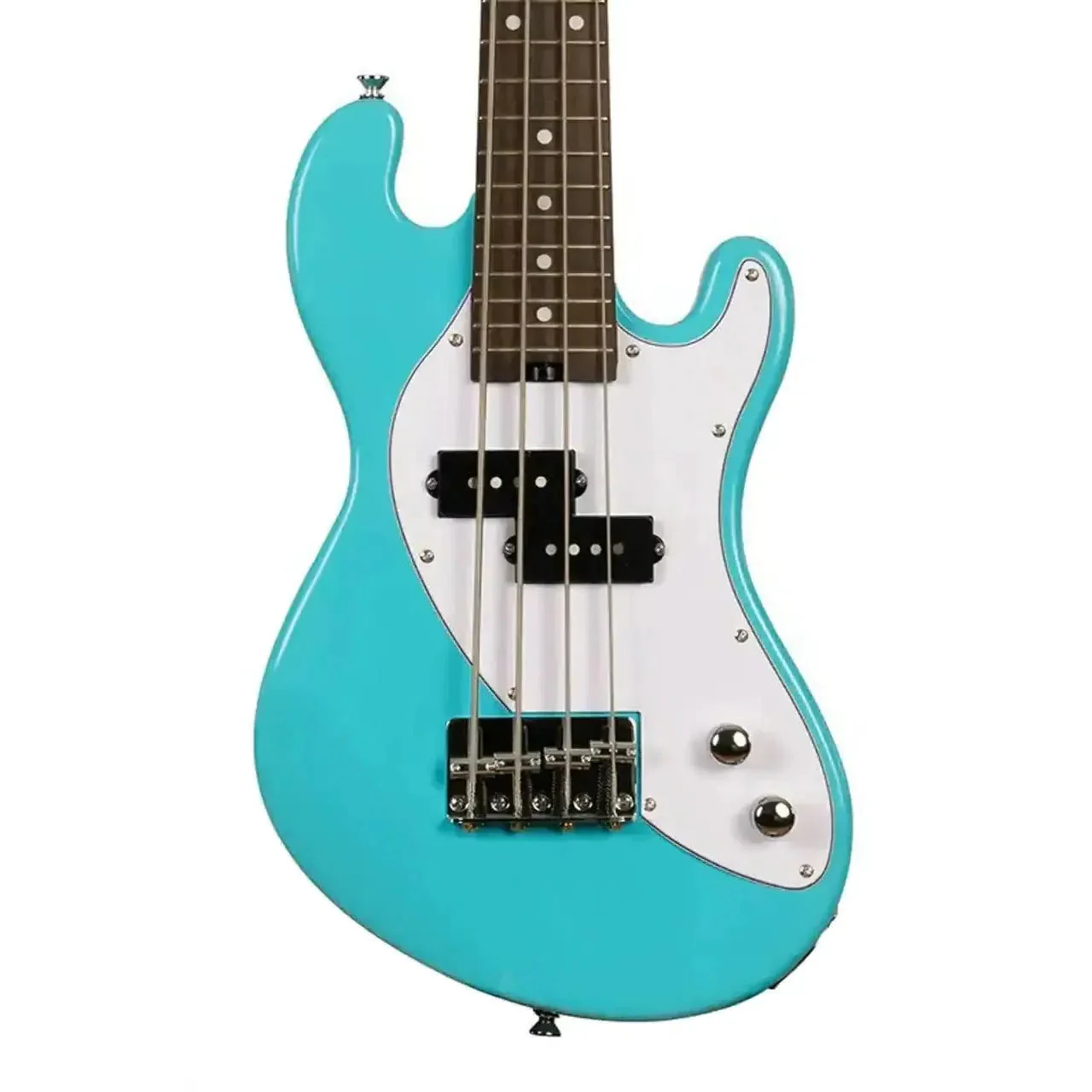 Kala UBASS-SB-BL-FS Surf Blue Solid Body 4-String Fretted U•BASS