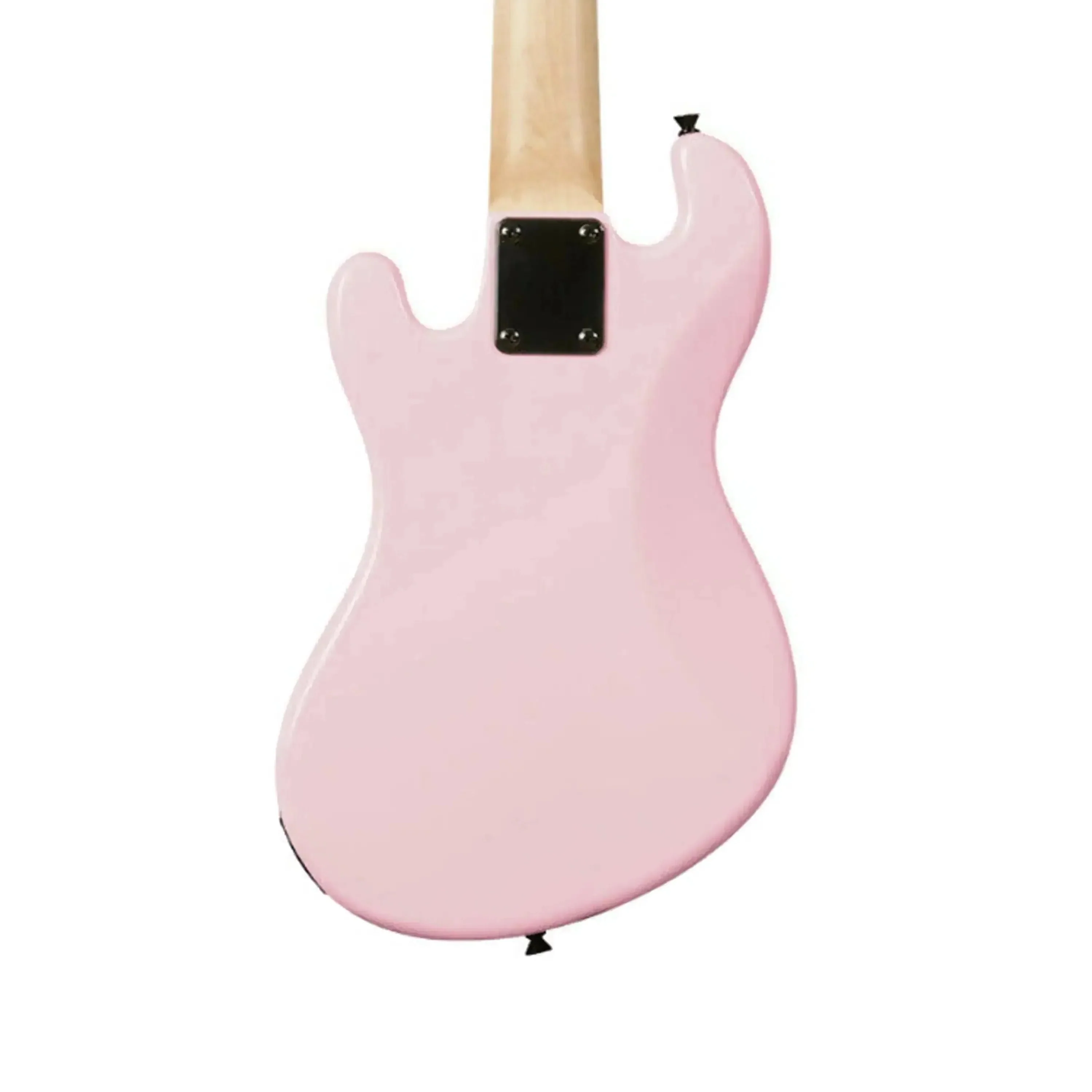 Kala UBASS-SB-LP-FS Solid Body 4-String Pale Pink Fretted U•BASS - Image 2