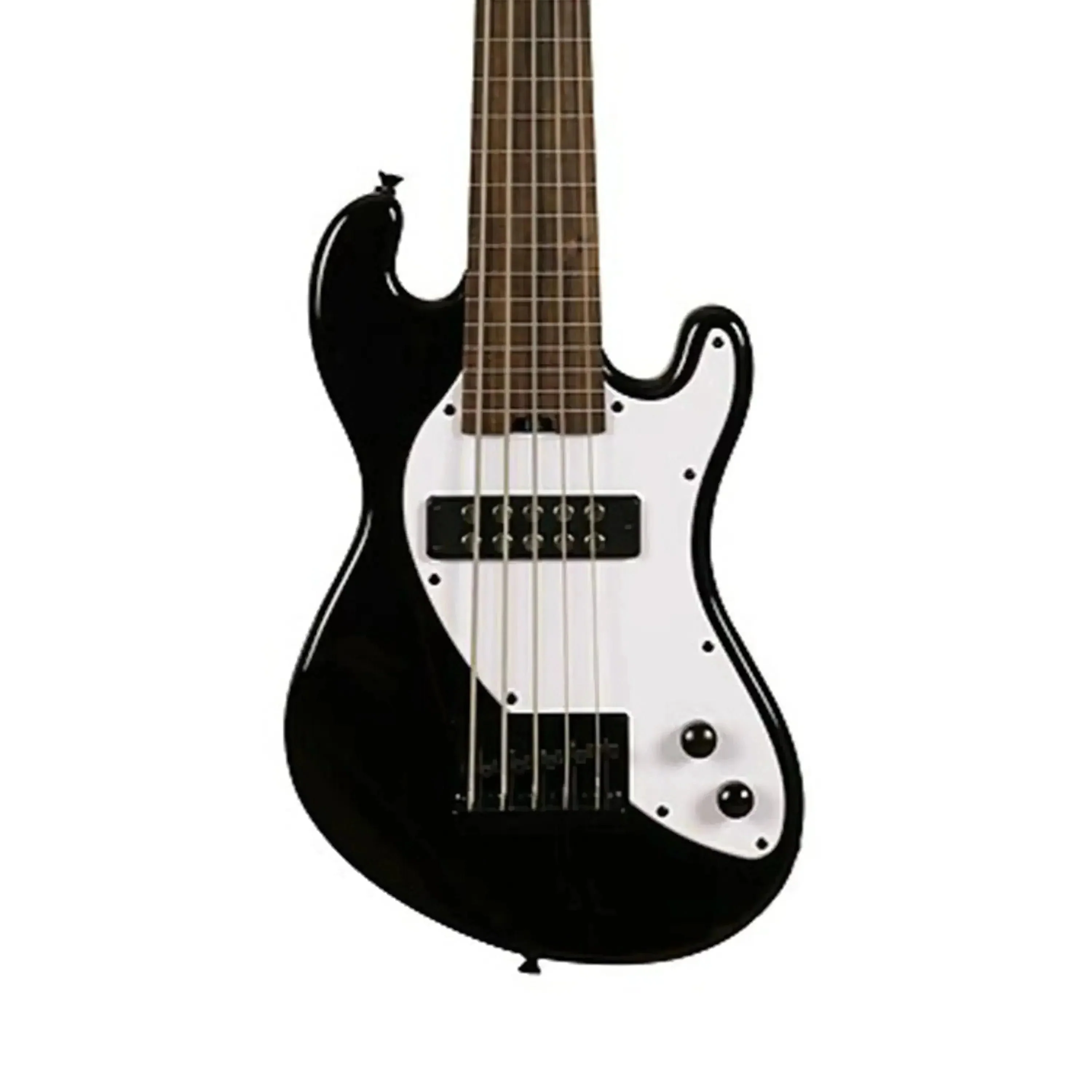 Kala UBASS-SB5-BK-FL Jet Black Solid Body Fretless 5-String U•BASS