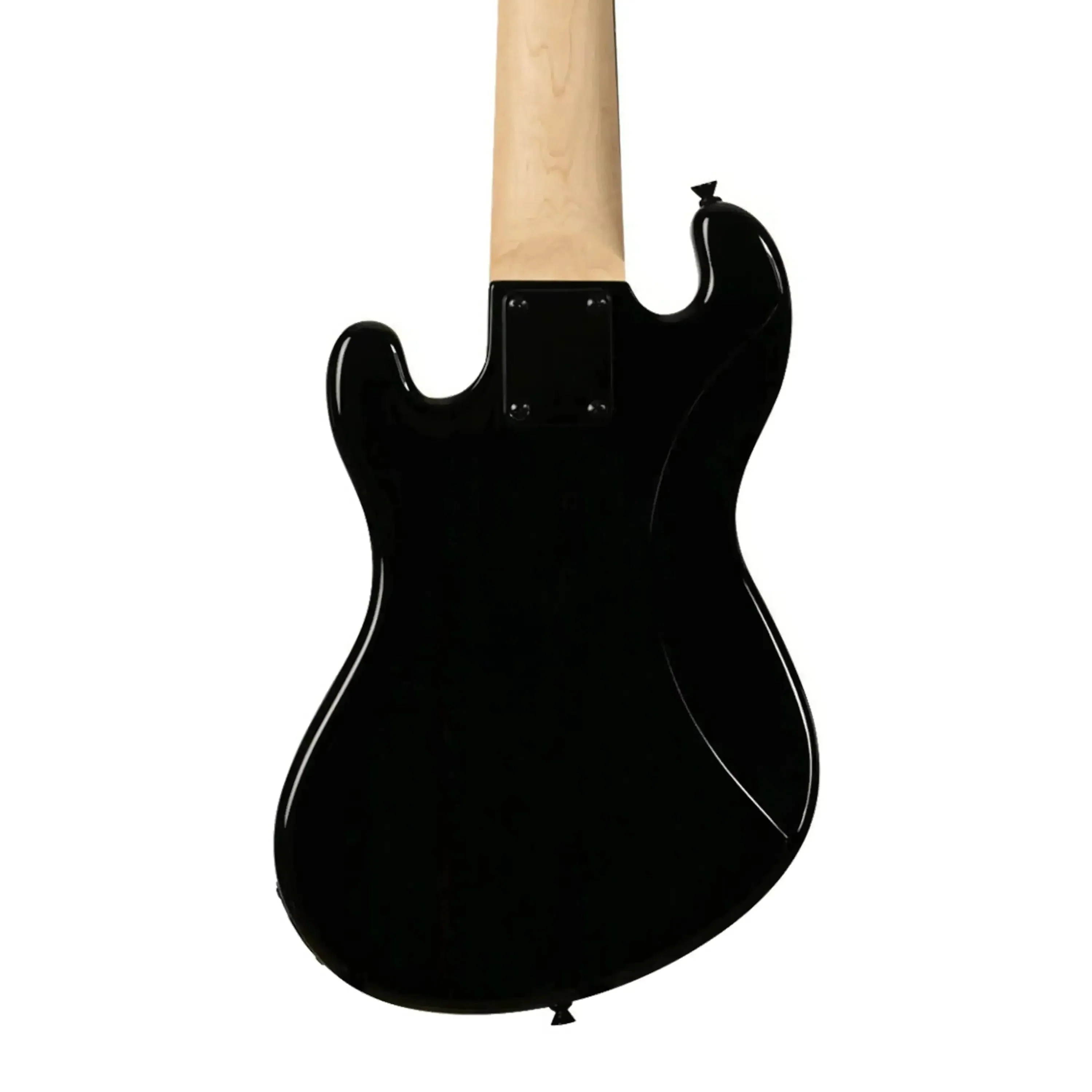 Kala UBASS-SB5-BK-FL Jet Black Solid Body Fretless 5-String U•BASS - Image 2