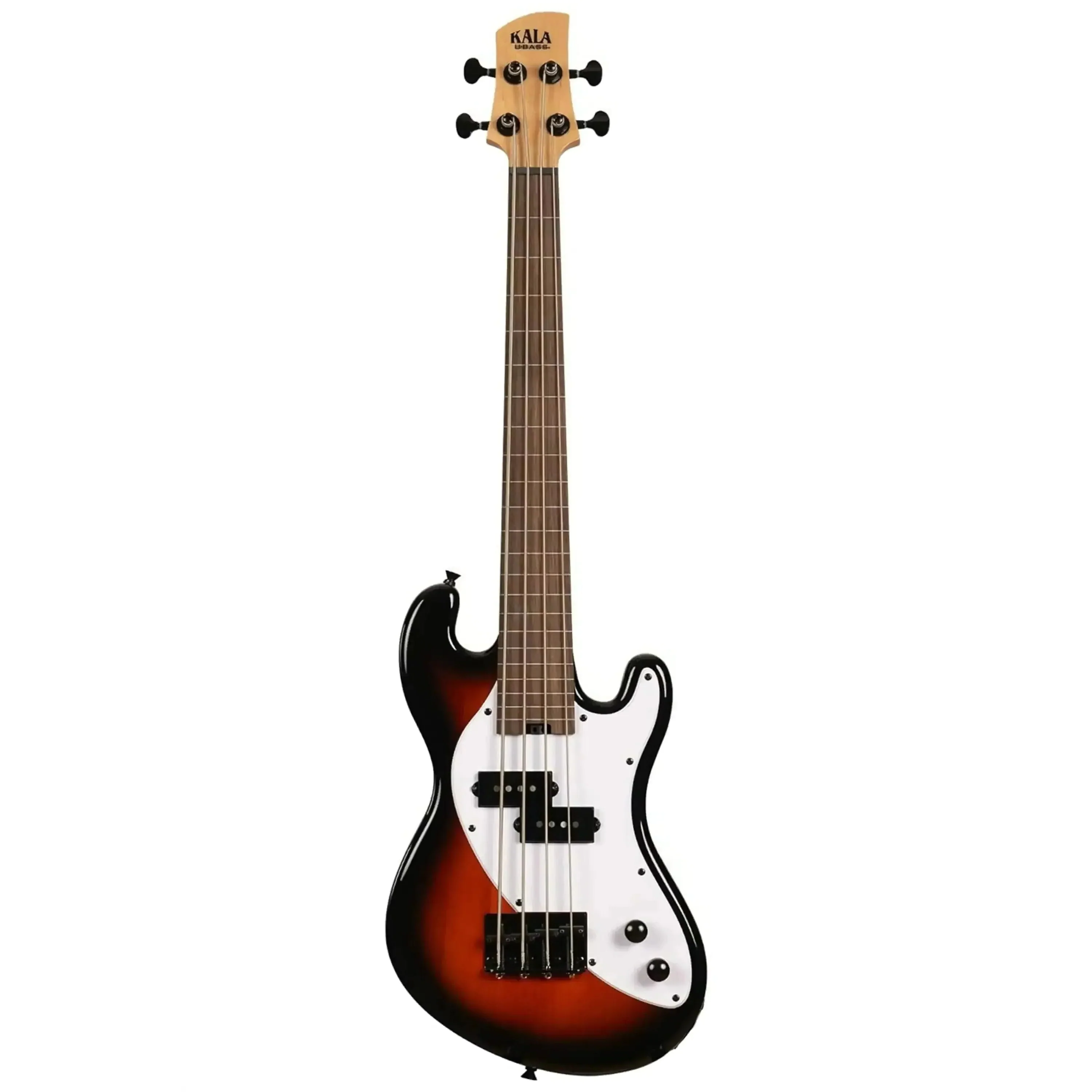 Kala UBASS-SB5-TB-FL Tobacco Burst Solid Body Fretless 5-String U•BASS - Image 3