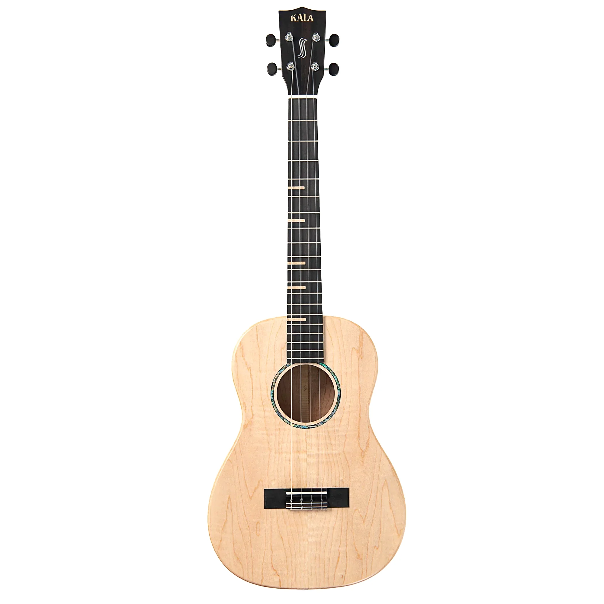 Kala WF-AFM-T Solid Flamed Maple Waterfall Tenor Ukulele - Image 3