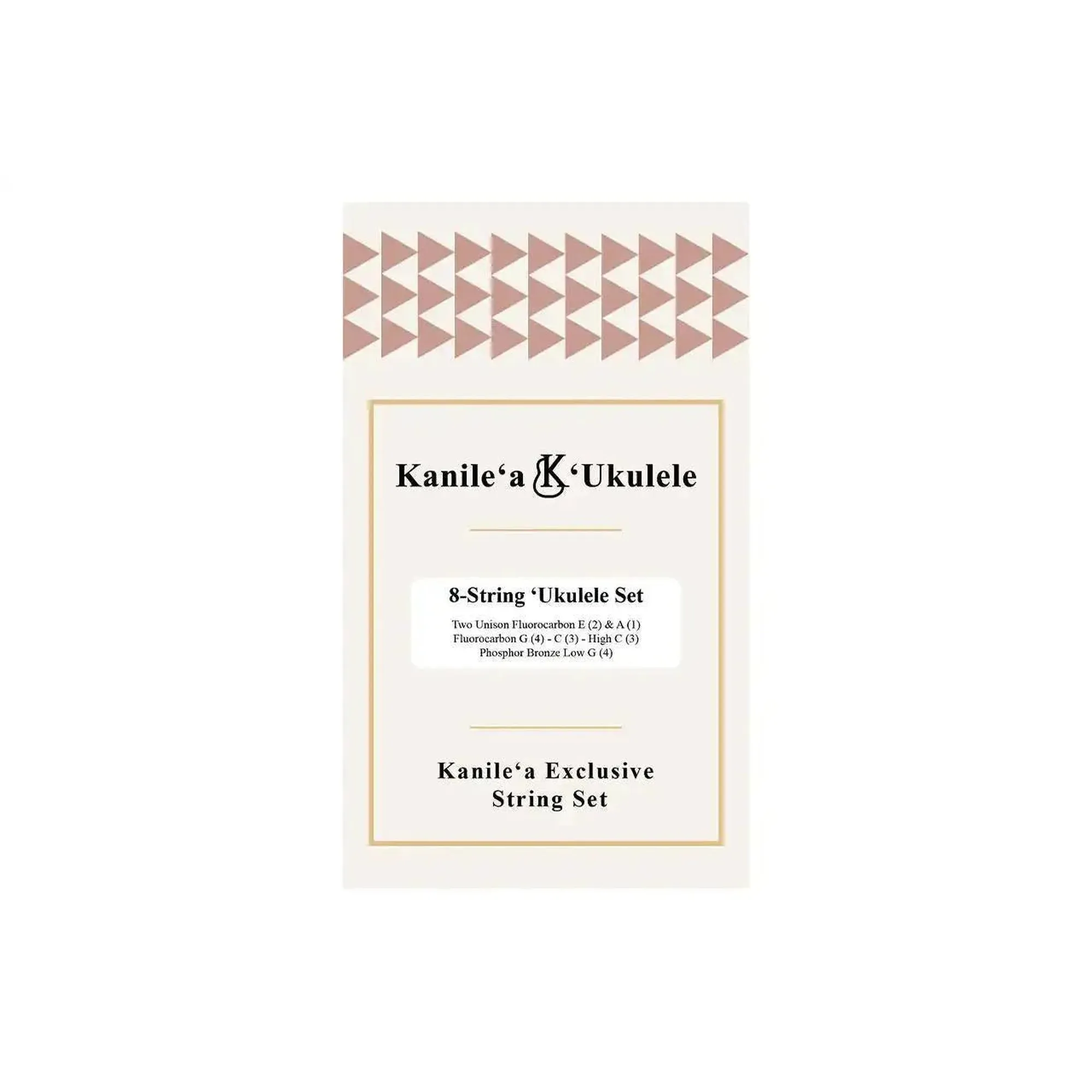 Kanile'a 8-String Ukulele String Set (G-g-C-C-E-A Tuning) - LOW G & HIGH C