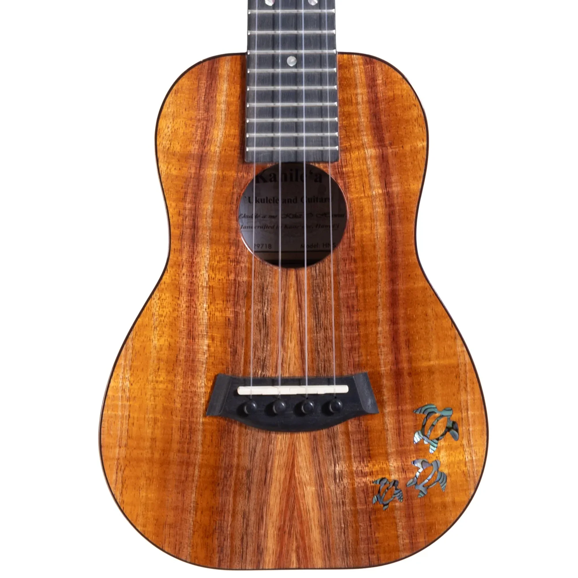 Kanile'a HNS-C Honu Series Deluxe Hawaiian Koa Concert Ukulele