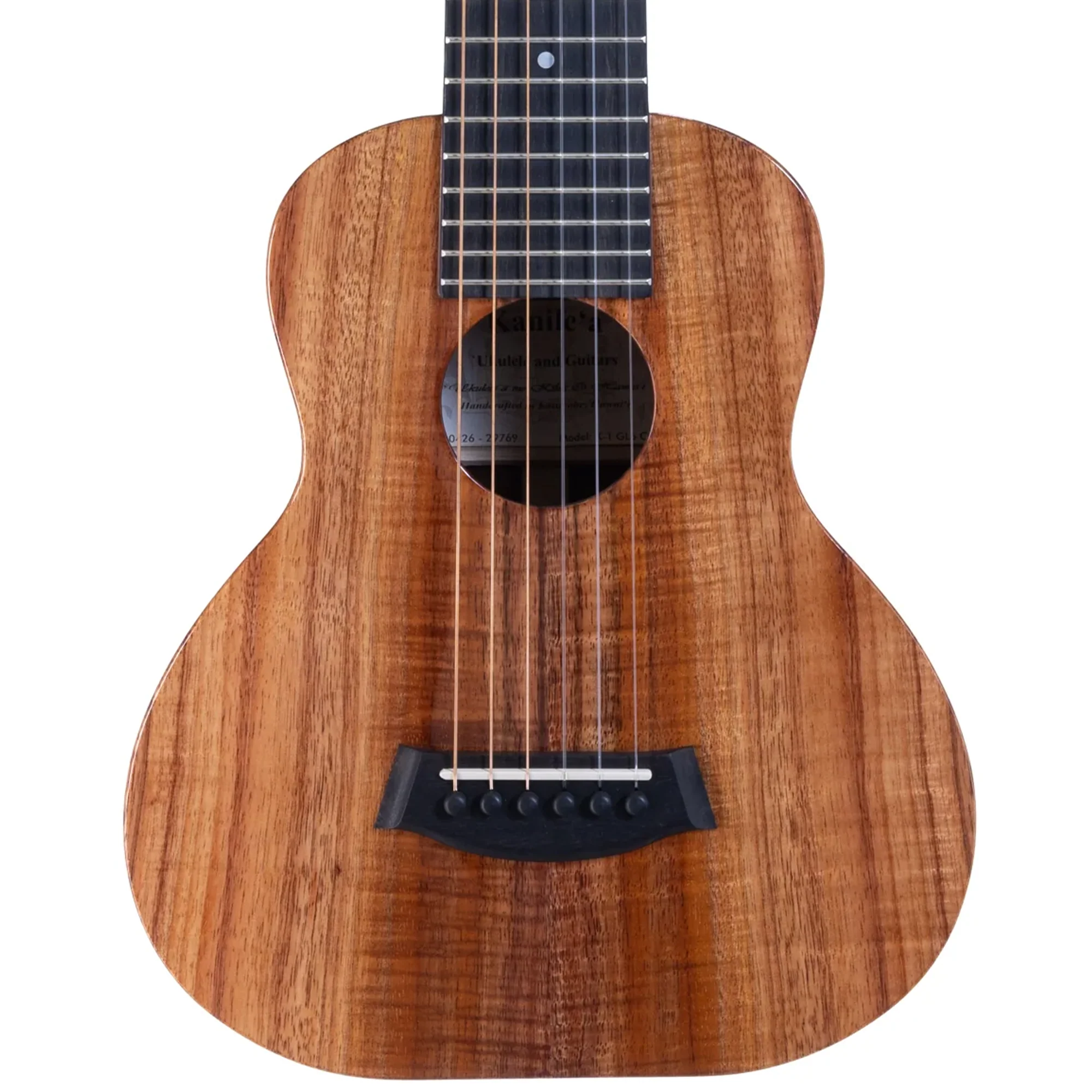 Kanile'a K-1-GL6 Hawaiian Koa Guitarlele