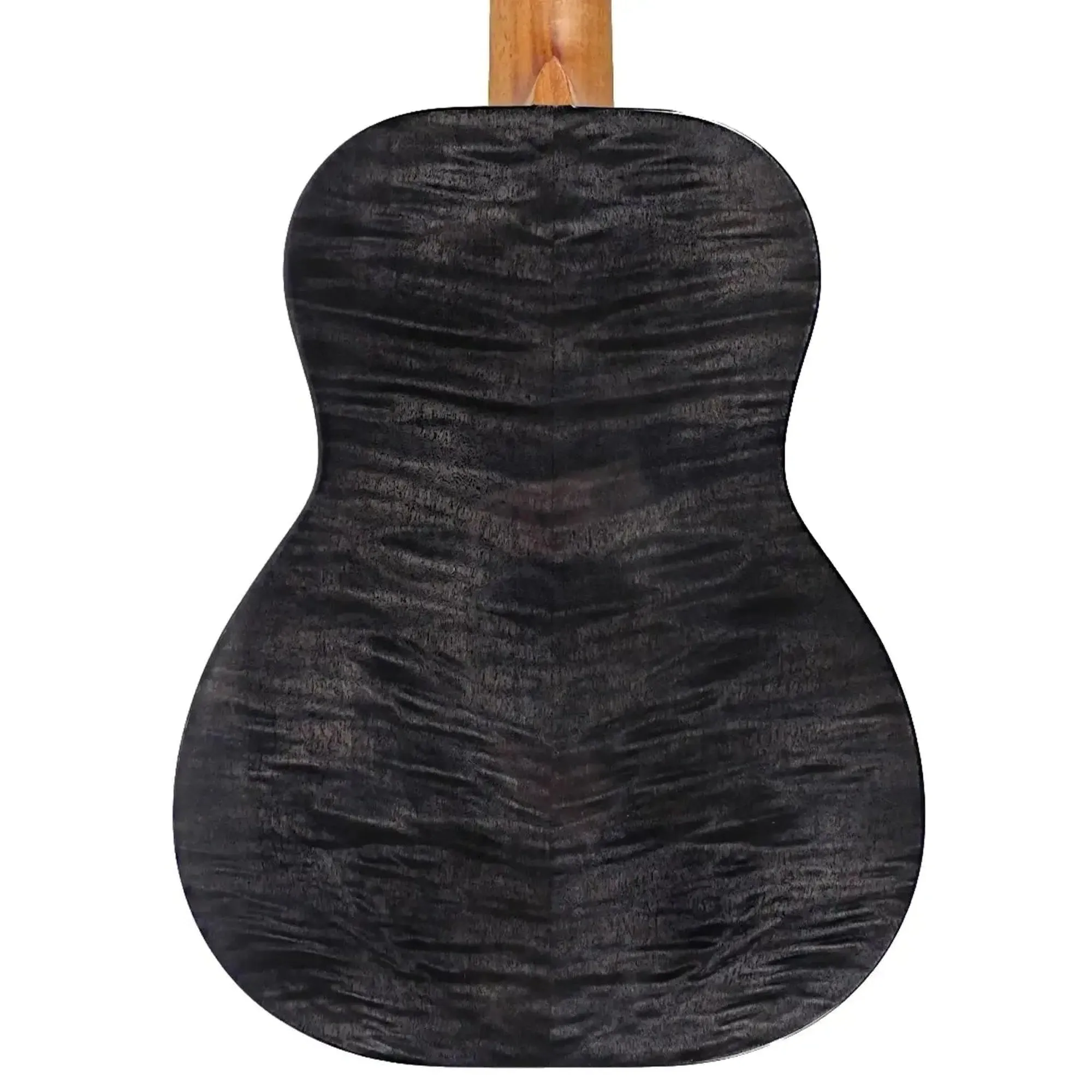 Kanile'a PŌHAKU-T Pro Black Stain Flamed Maple Tenor Ukulele - Image 2