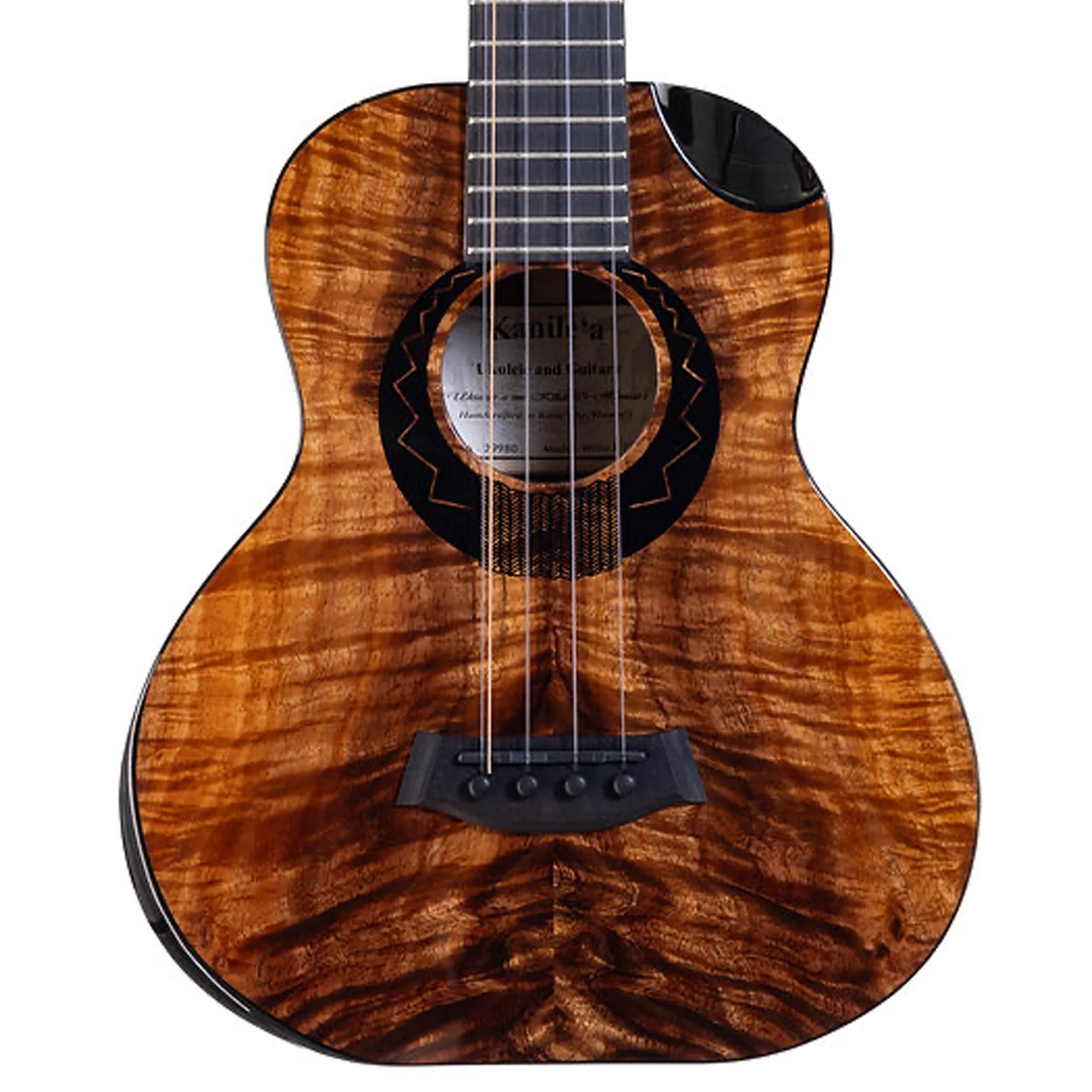 Kanile'a Willie`K Premium Hawaiian Koa 5-String Super Tenor Ukulele
