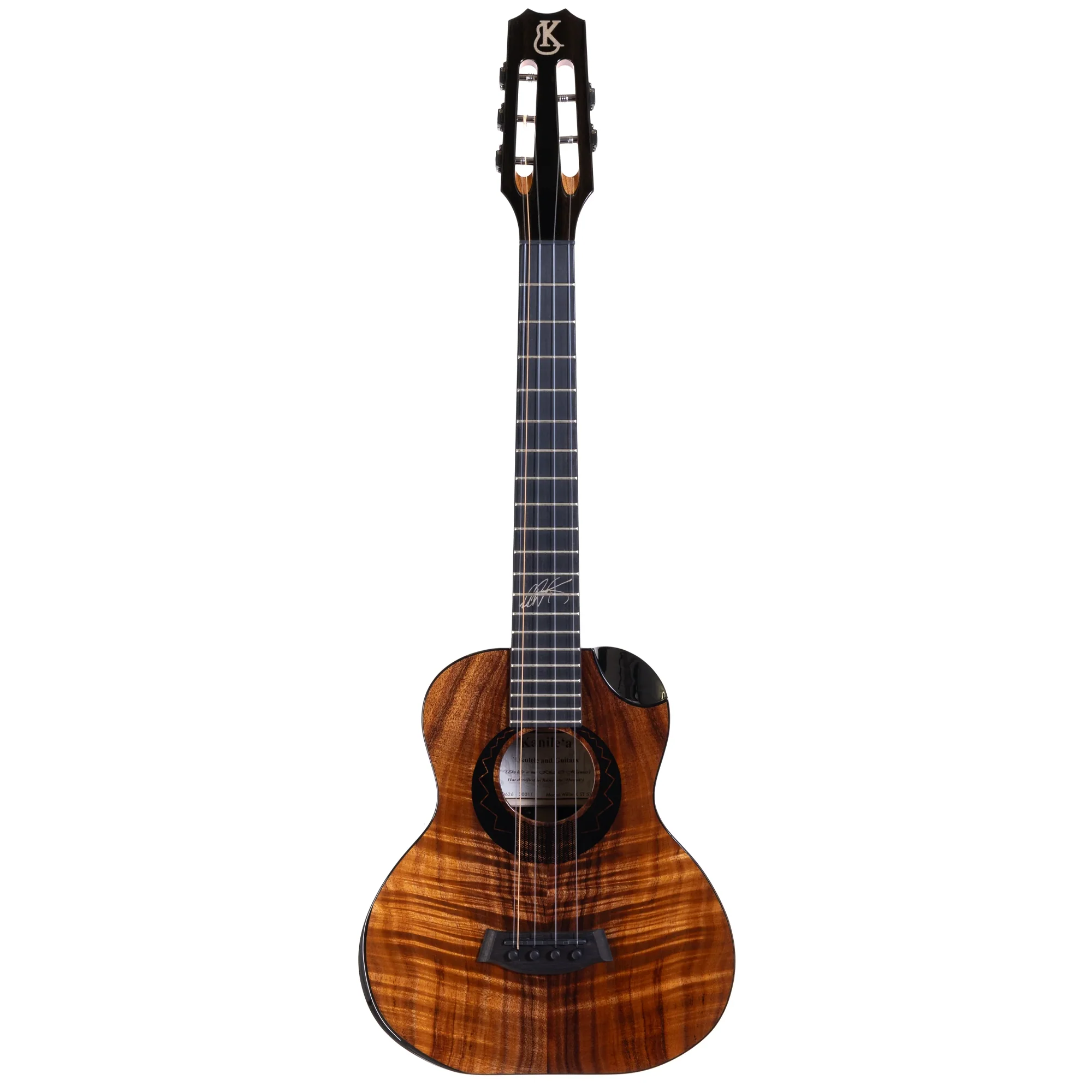 Kanile'a Willie`K Premium Hawaiian Koa 5-String Super Tenor Ukulele - Image 3