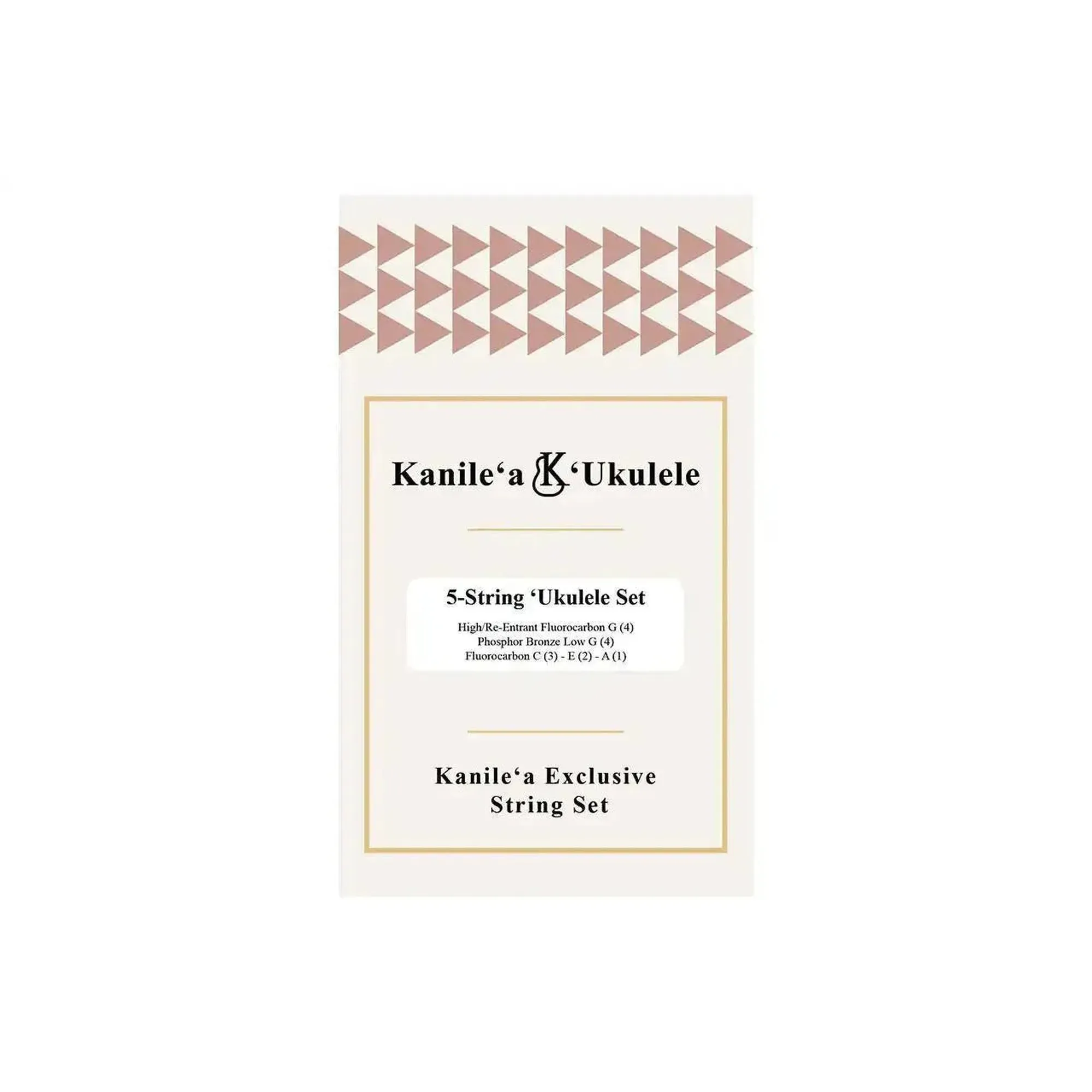 Kanile'a x Worth 5-String Ukulele String Set (G-g-C-E-A Tuning) - LOW & HIGH G