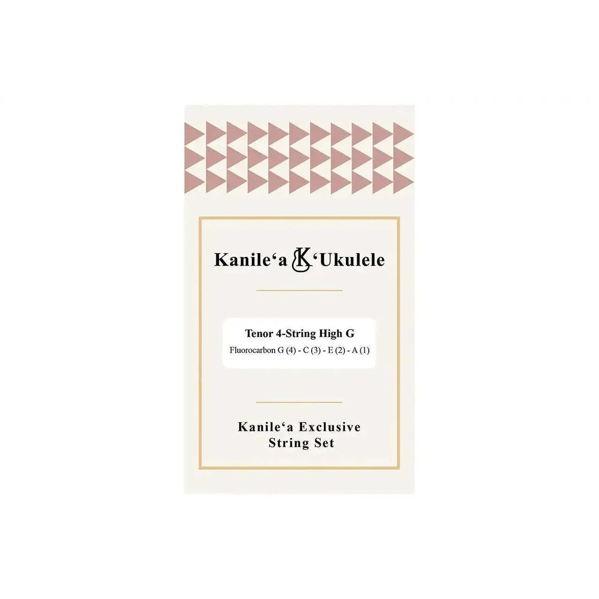 Kanile'a x Worth Fluorocarbon Tenor Ukulele Strings (G-C-E-A Tuning) - HIGH G