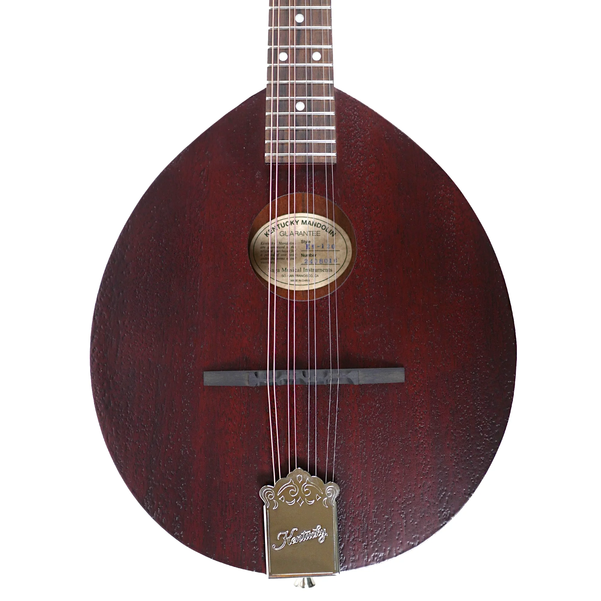 Kentucky KM-120 Army-Navy Special Mahogany Mandolin