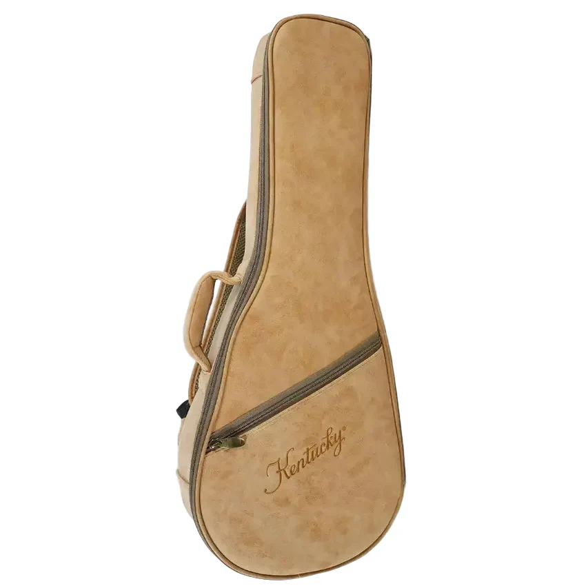 Kentucky KM-206 Satin Brown Deluxe A-Model Mandolin - Image 5