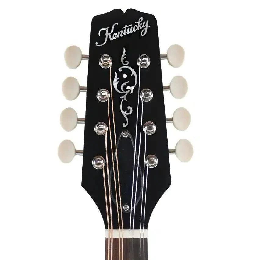 Kentucky KM-206 Satin Brown Deluxe A-Model Mandolin - Image 6
