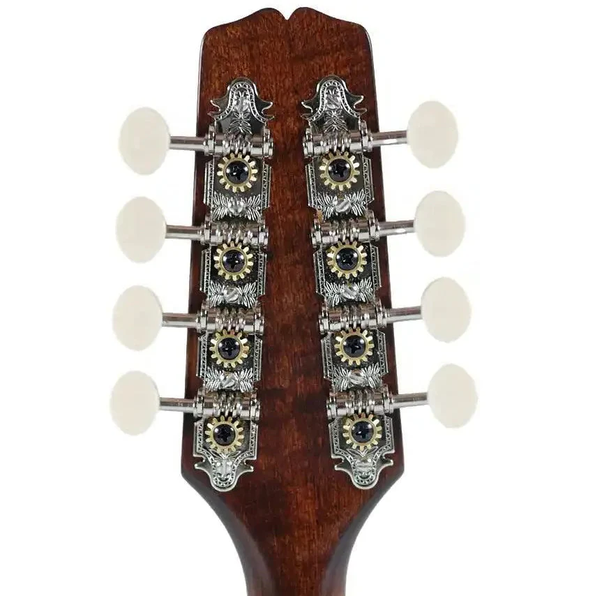 Kentucky KM-206 Satin Brown Deluxe A-Model Mandolin - Image 7