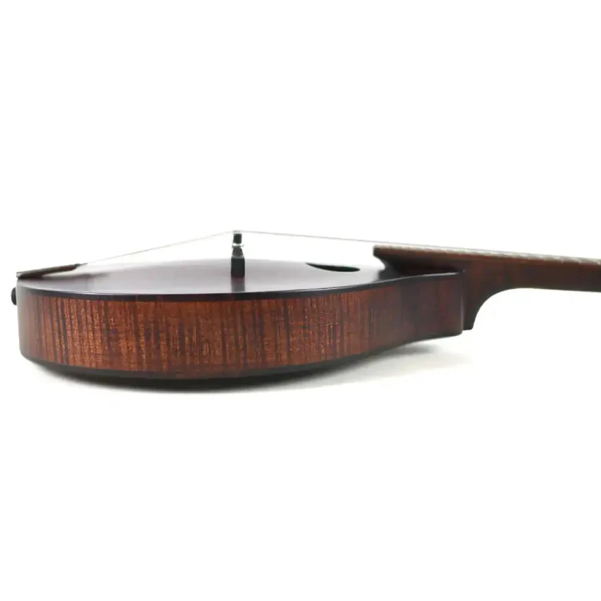 Kentucky KM-226 Satin Brown Deluxe Oval Hole A-Model Mandolin - Image 3