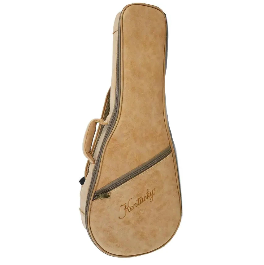 Kentucky KM-226 Satin Brown Deluxe Oval Hole A-Model Mandolin - Image 5
