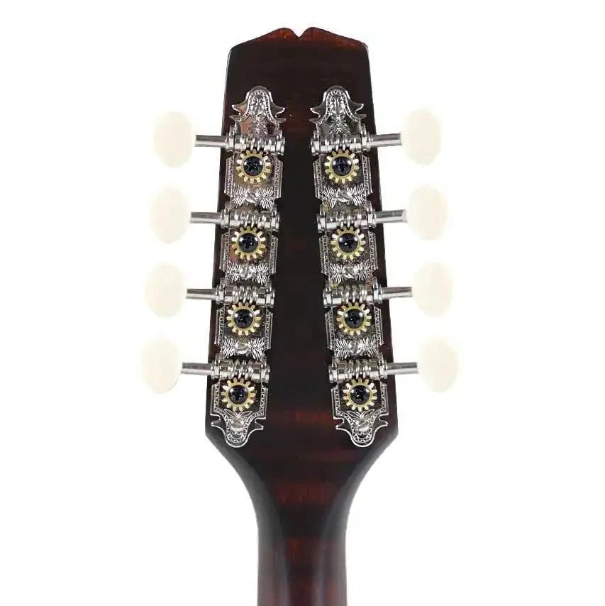 Kentucky KM-226 Satin Brown Deluxe Oval Hole A-Model Mandolin - Image 7