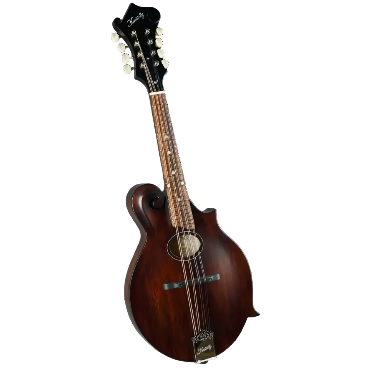 Kentucky KM-626 Standard Oval Hole F-Model Mandolin – Satin Brown - Image 4